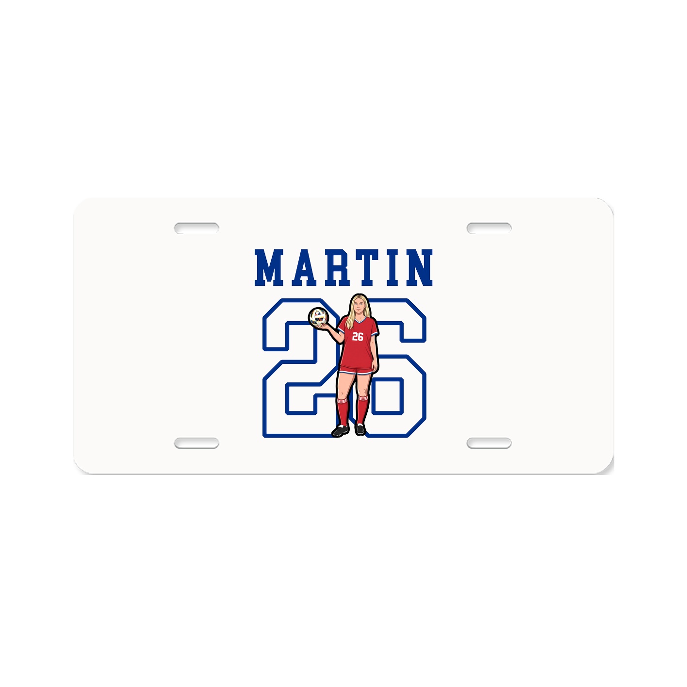 License Plate — Shirsey in Classic