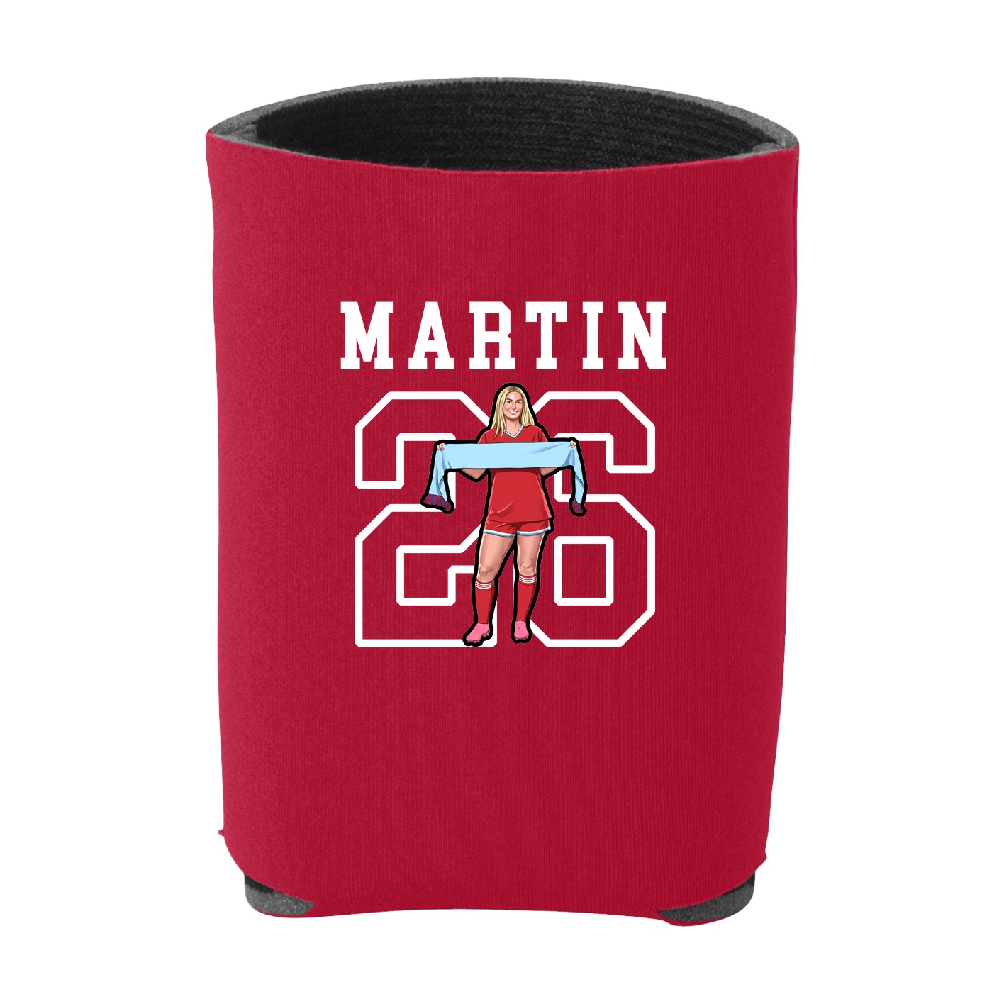 Can Holder — Shirsey in Red