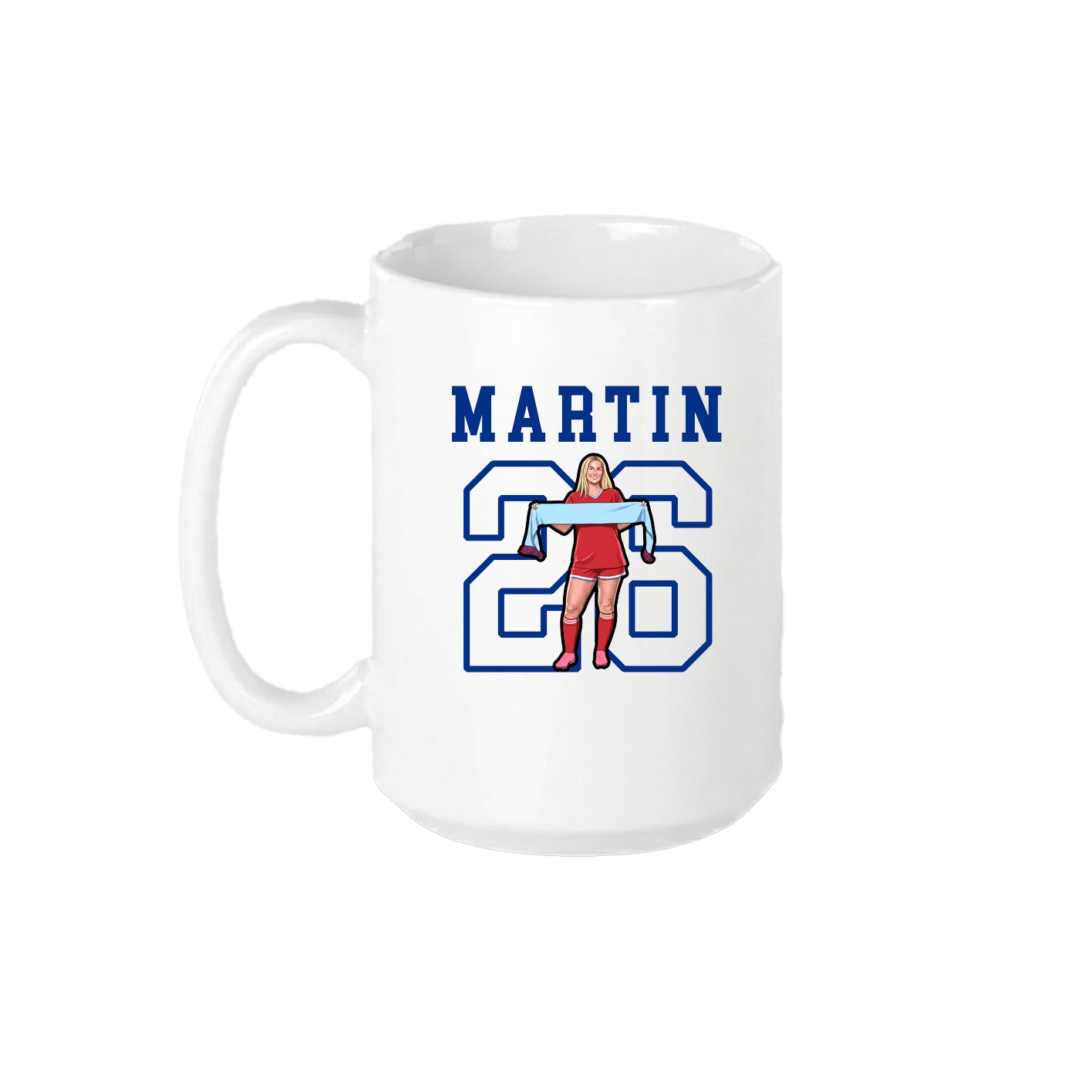 15oz Coffee Mug — Shirsey in White