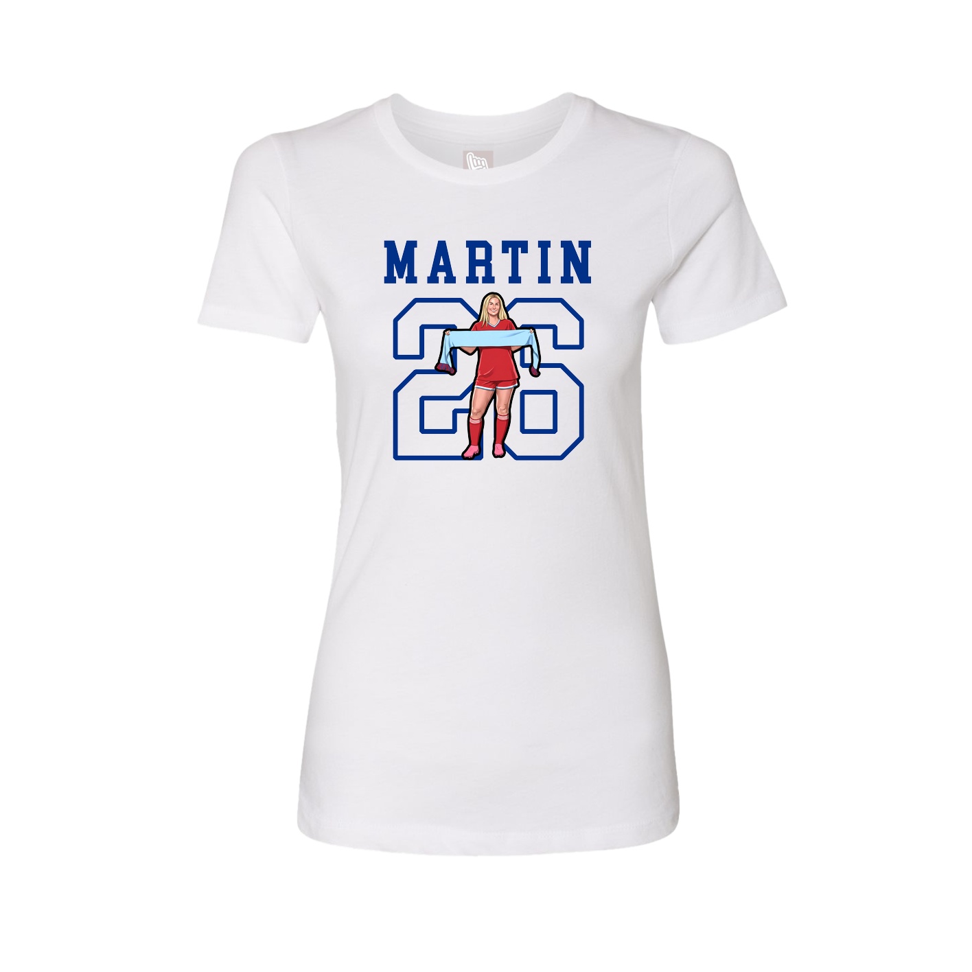 Fitted Women's Tee — Shirsey in White