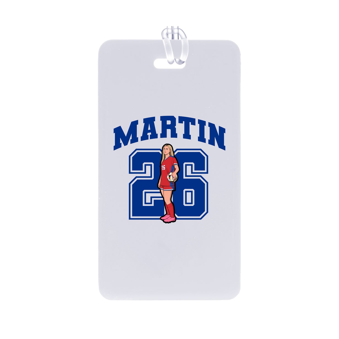 Bag Tag — Number in Classic