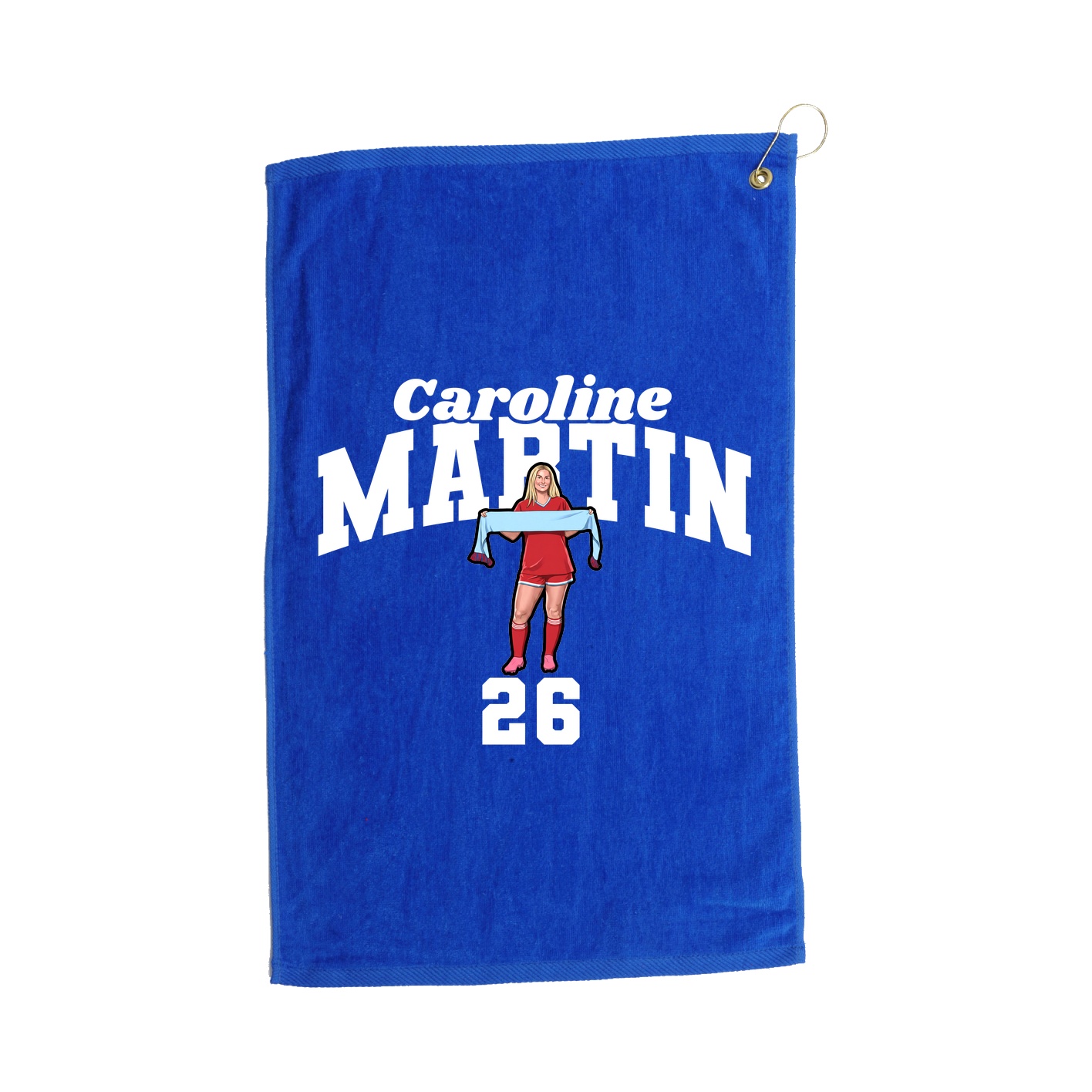 Golf Towel — Signature Arch in Royal