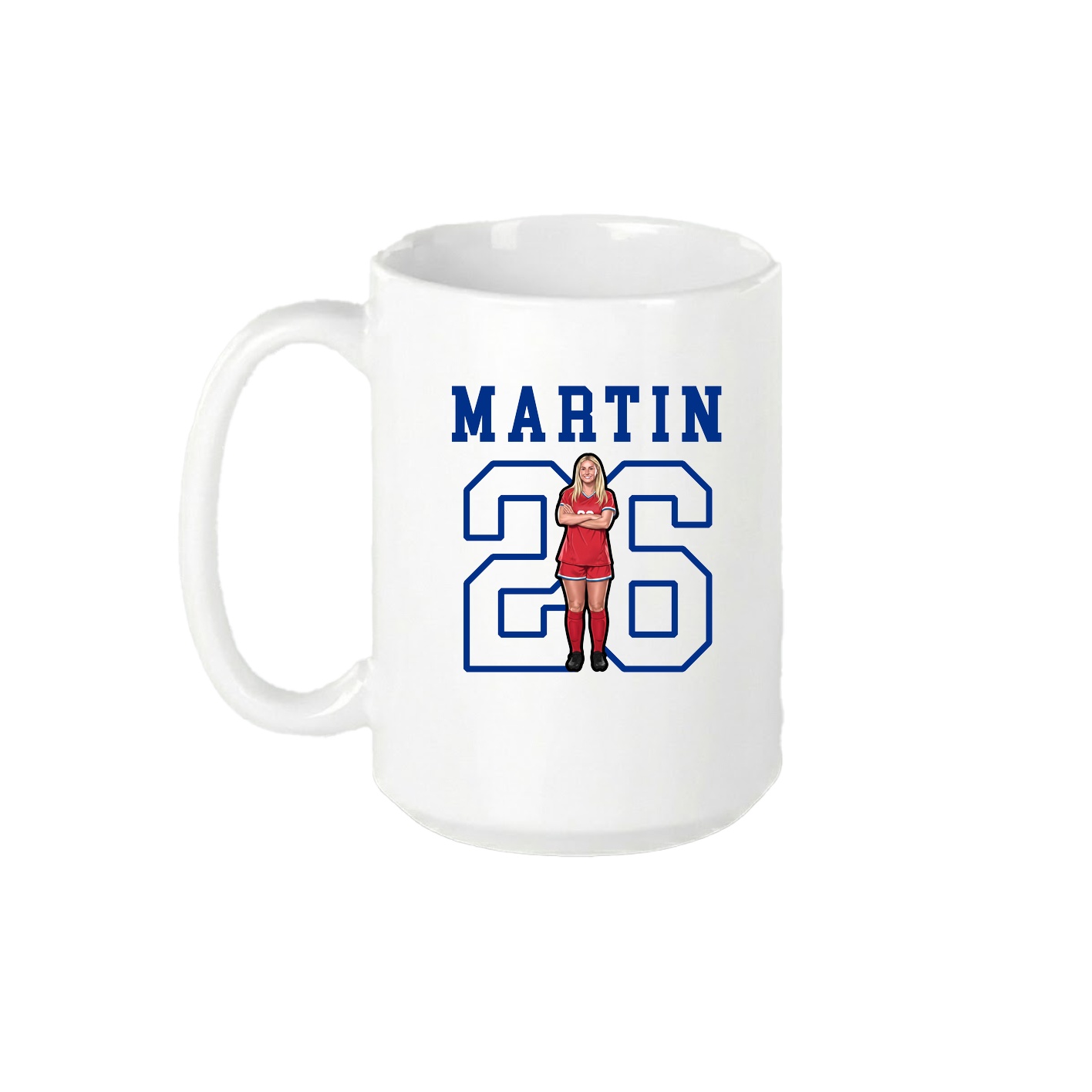 15oz Coffee Mug — Shirsey in White