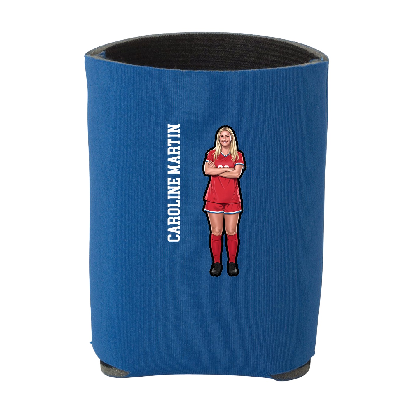 Can Holder — Name Vertical in Royal