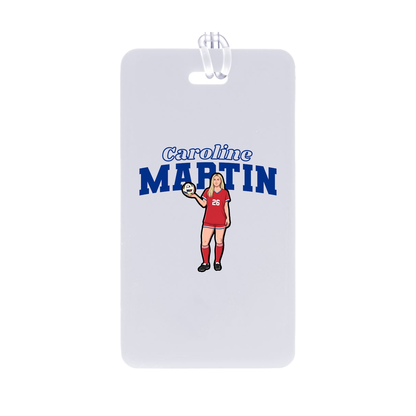 Bag Tag — Name Arch in Classic