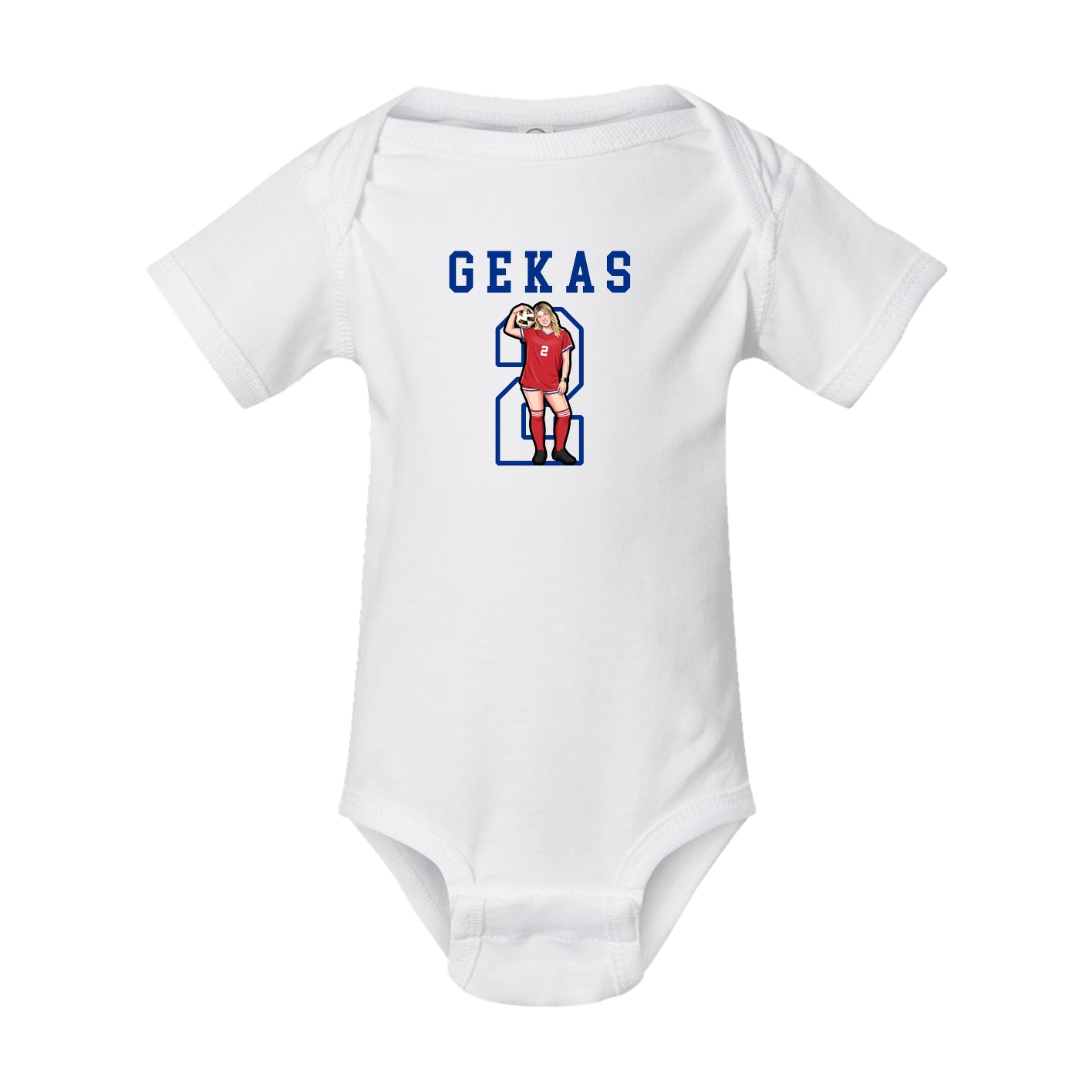 Baby Onesie — Shirsey in White