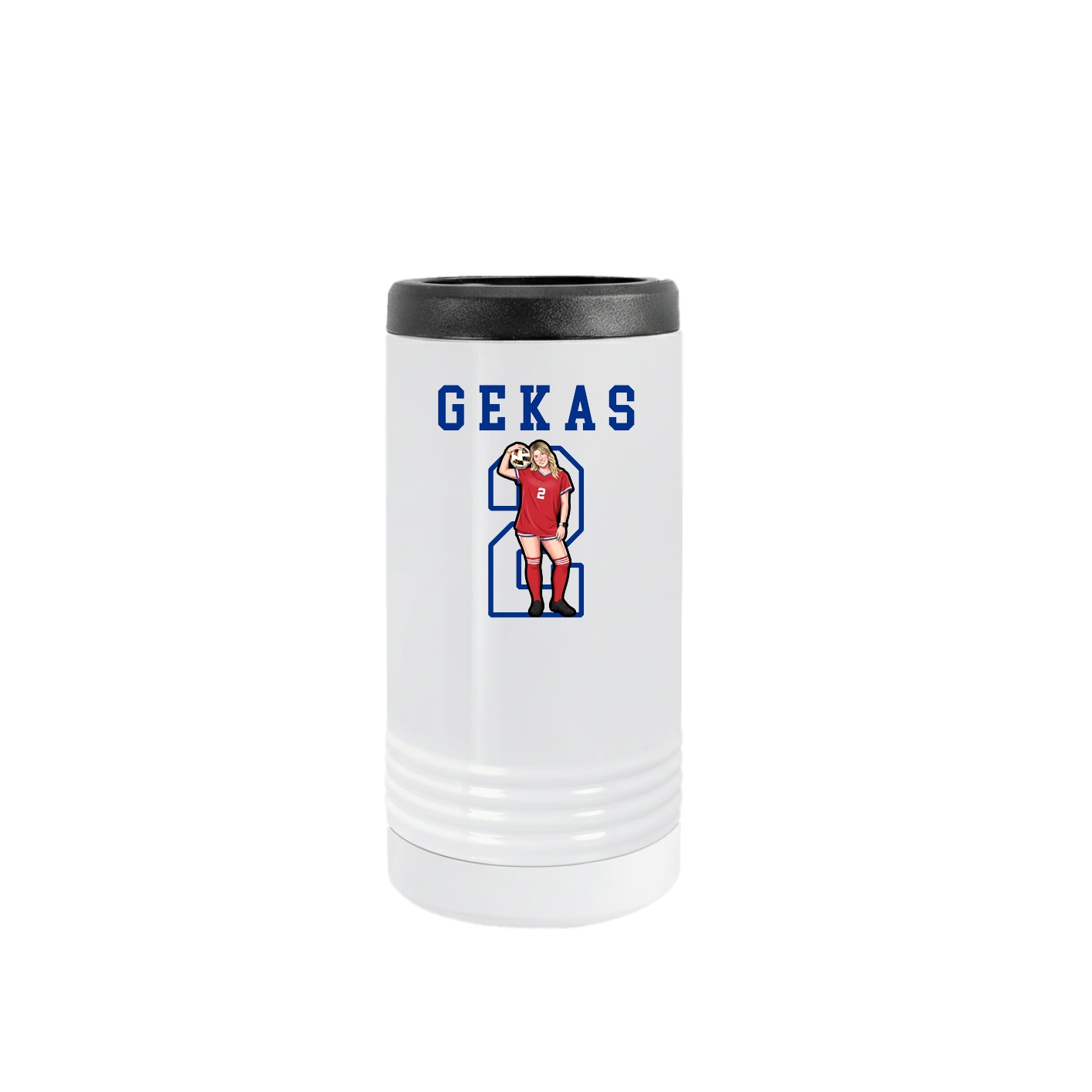 Slim Beverage Holder — Shirsey in White