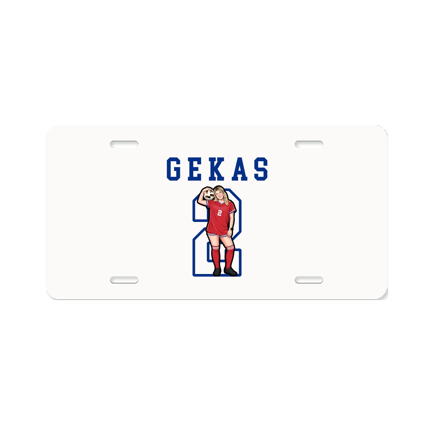 License Plate — Shirsey in Classic