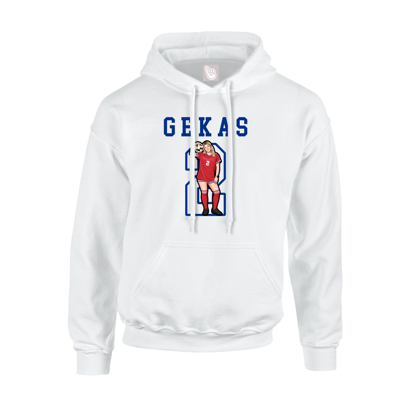 Youth Hoodie — Shirsey in White