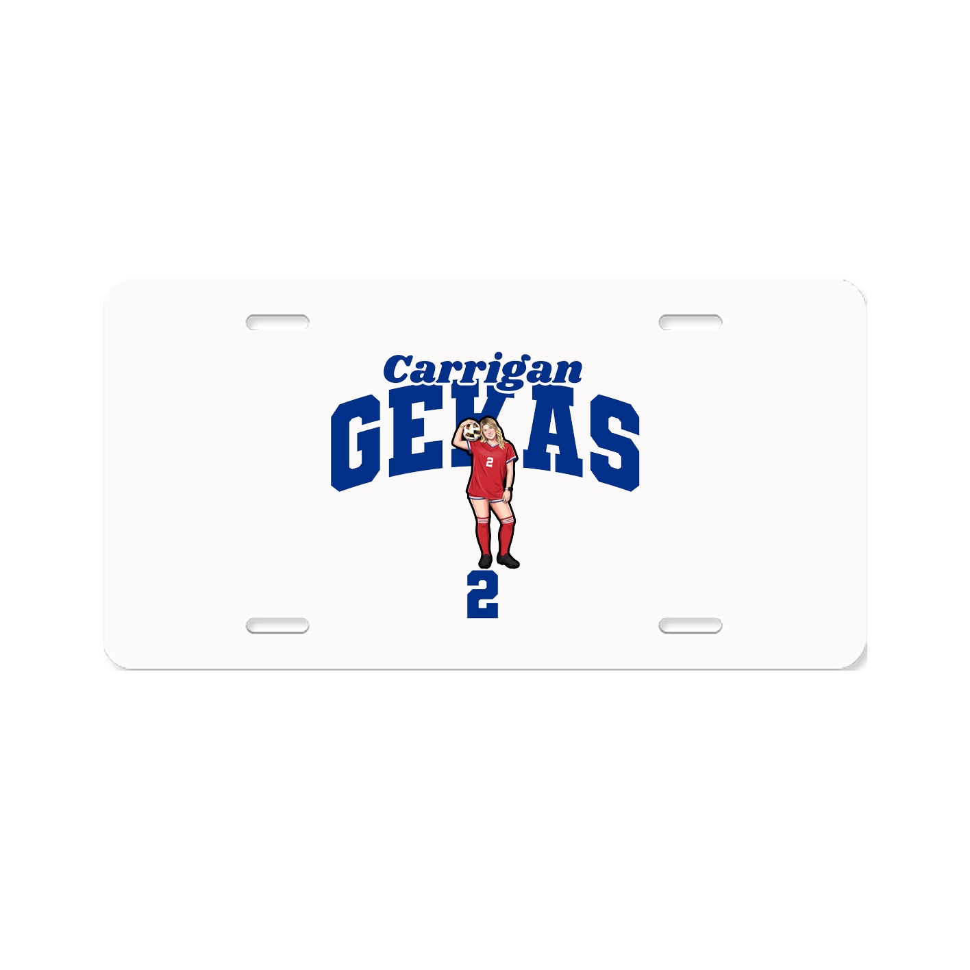 License Plate — Signature Arch in Classic