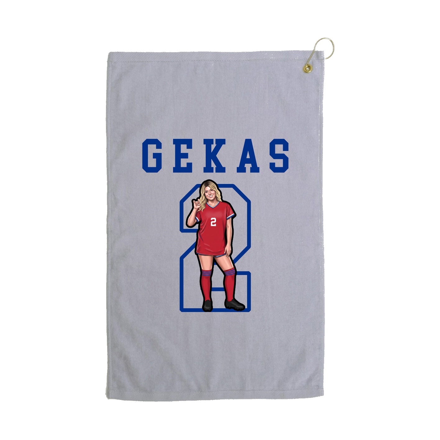 Golf Towel — Shirsey in Grey