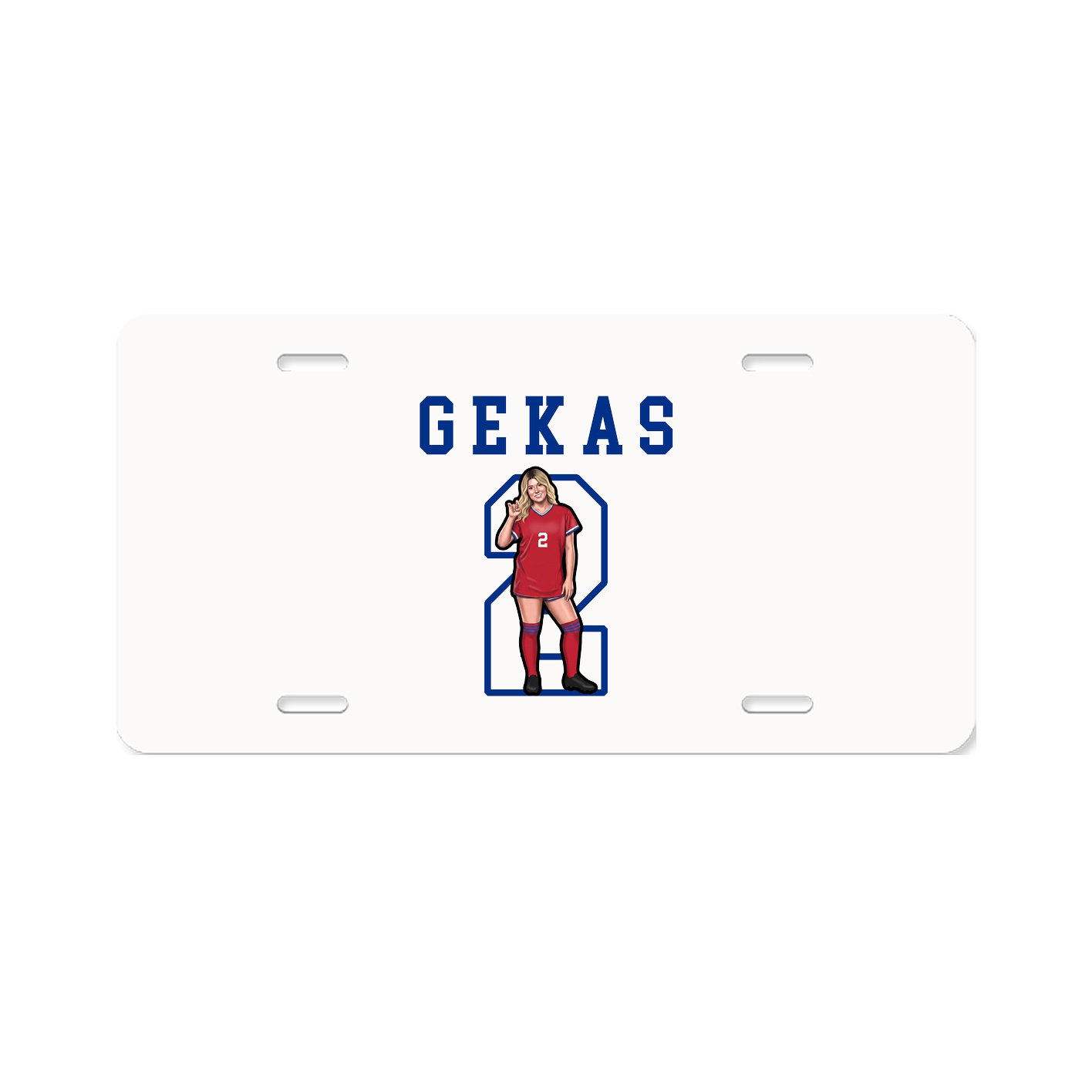 License Plate — Shirsey in Classic