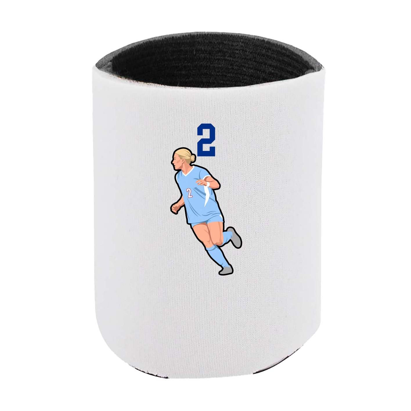 Can Holder — Number Top in White