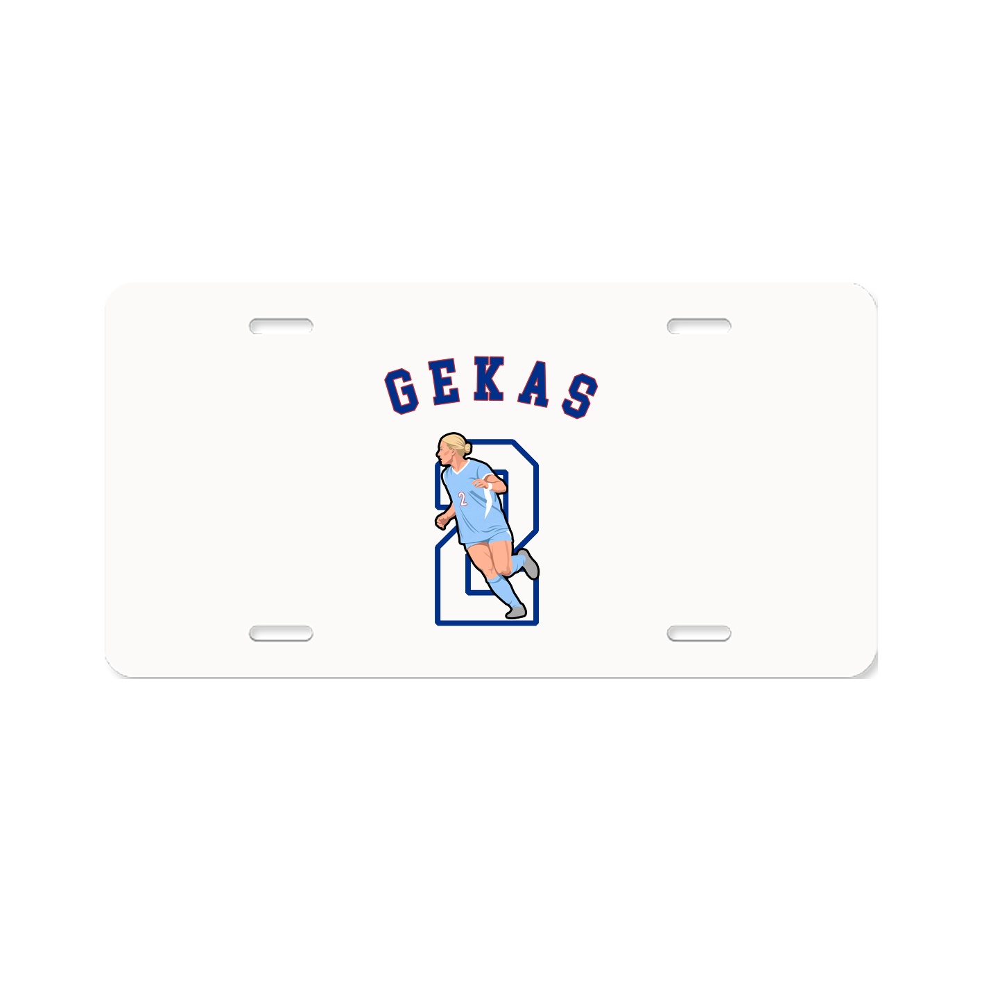 License Plate — Shirsey Arch in Classic