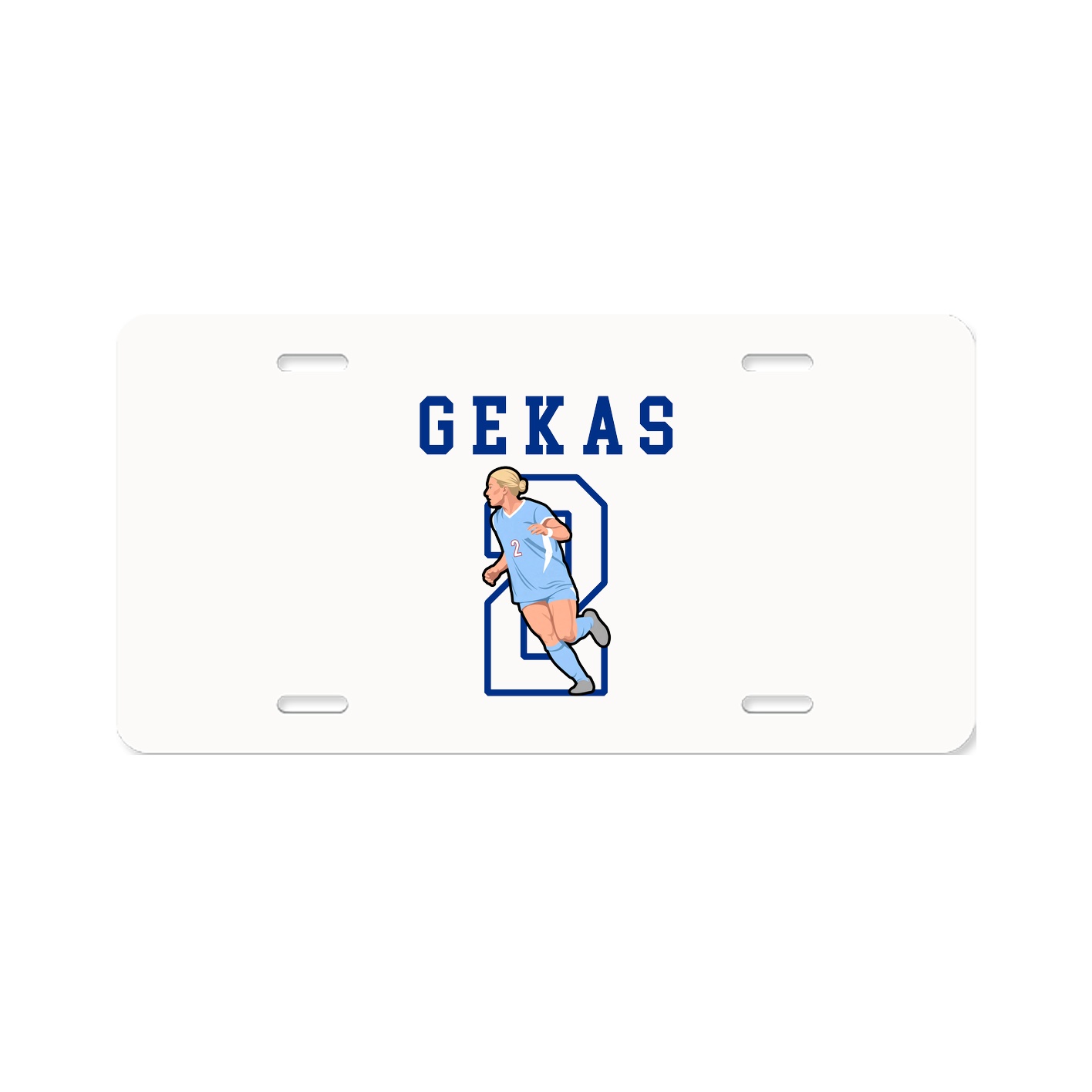 License Plate — Shirsey in Classic