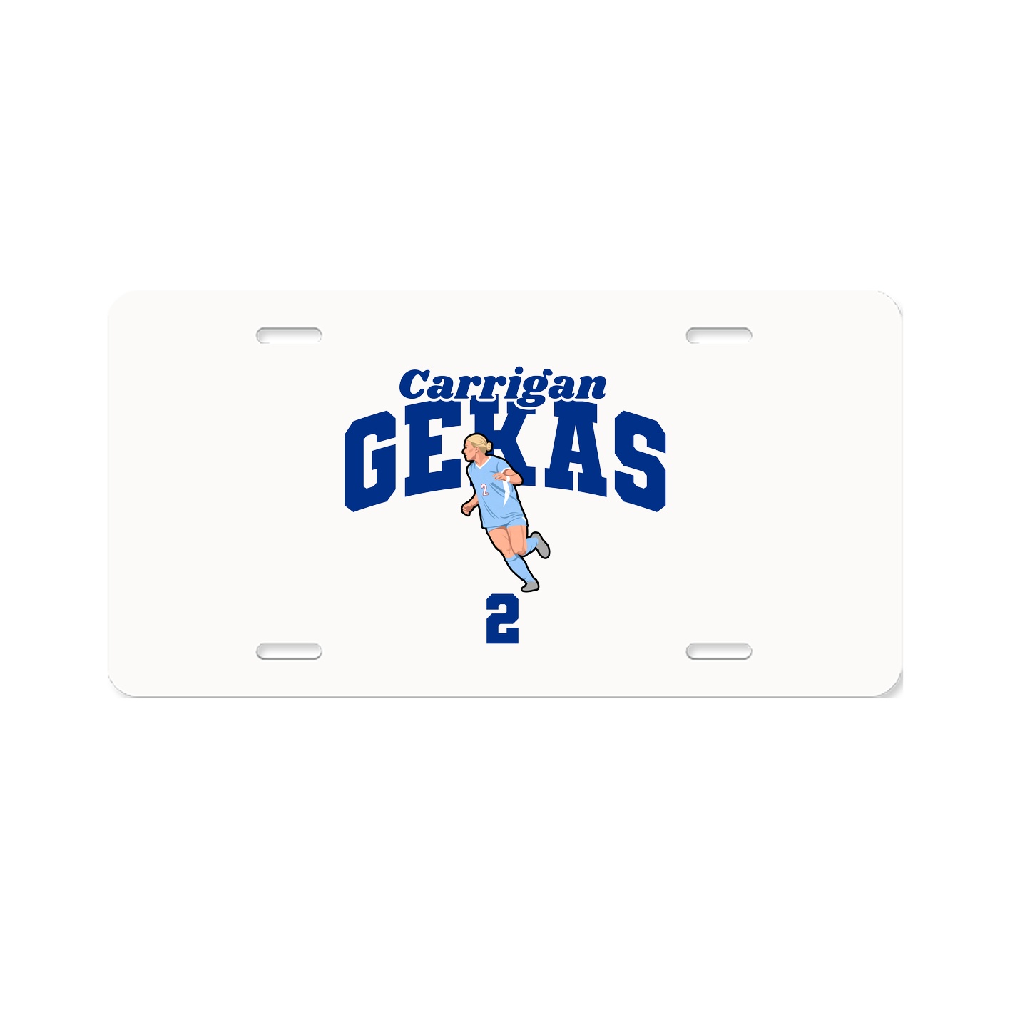 License Plate — Signature Arch in Classic