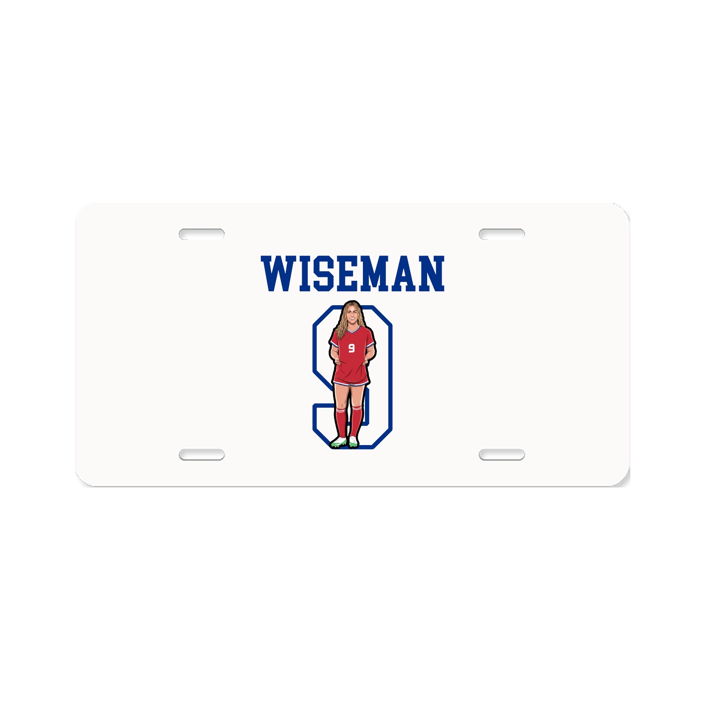 License Plate — Shirsey in Classic