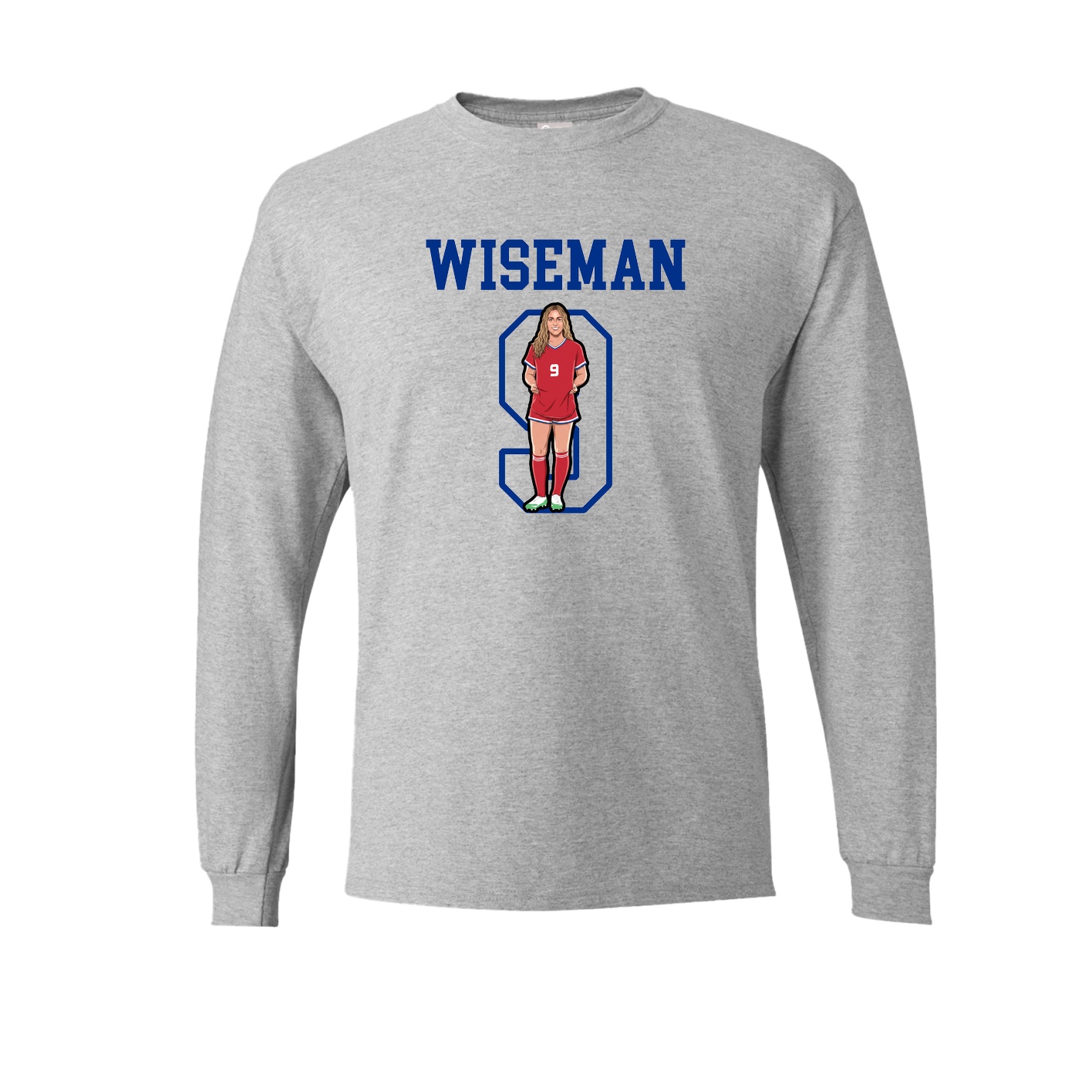Long Sleeve Tee — Shirsey in Grey