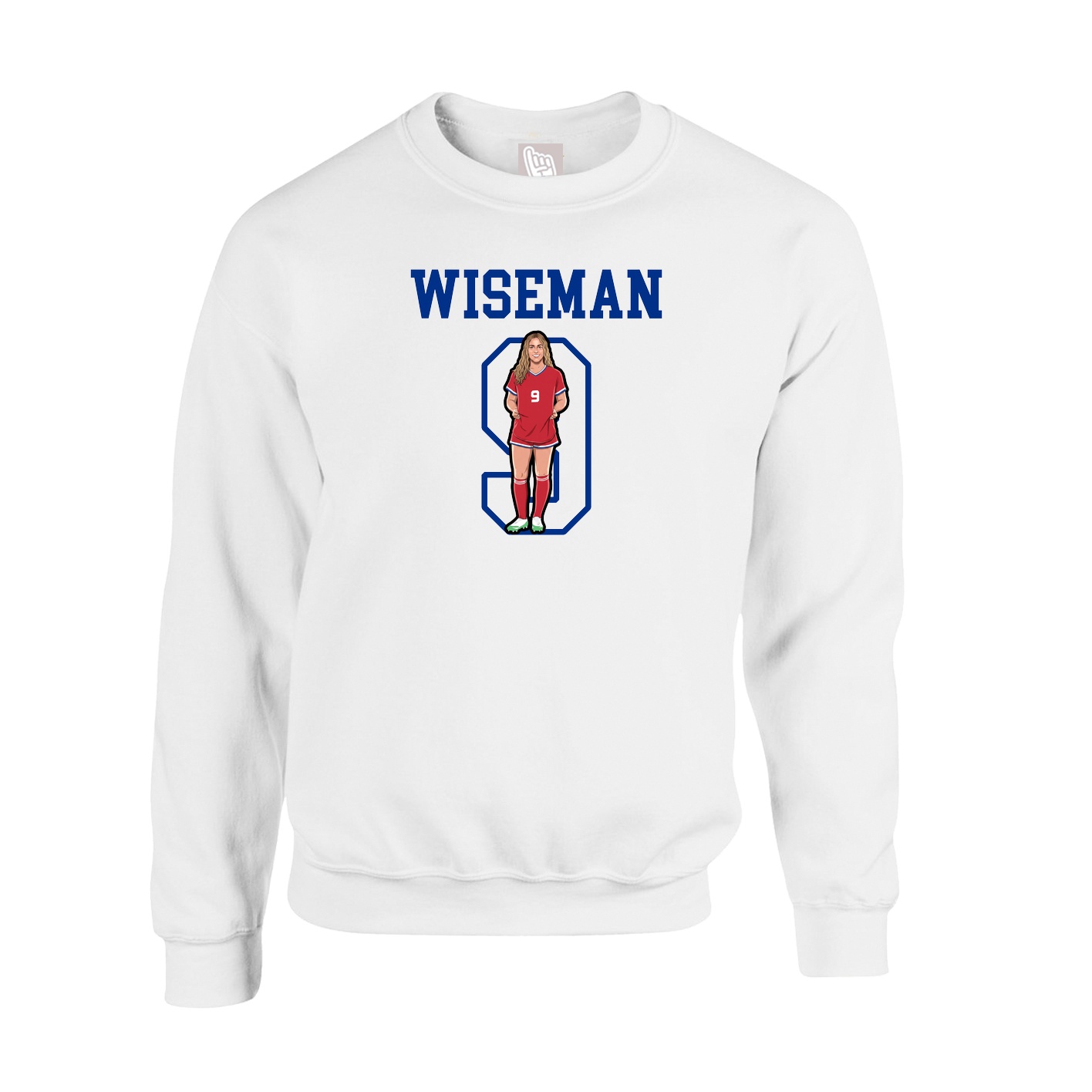 Fleece Crew — Shirsey in White