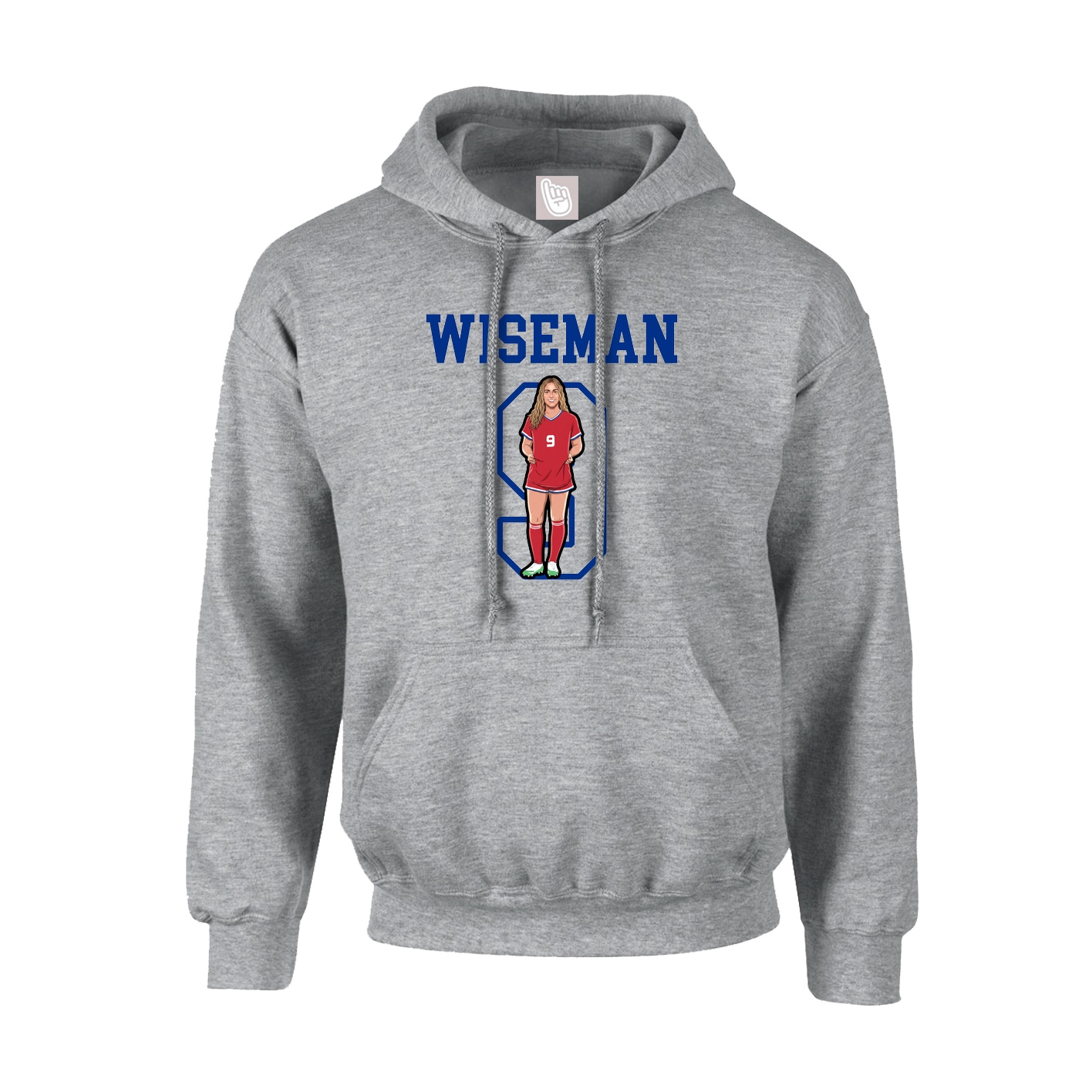 Youth Hoodie — Shirsey in Grey
