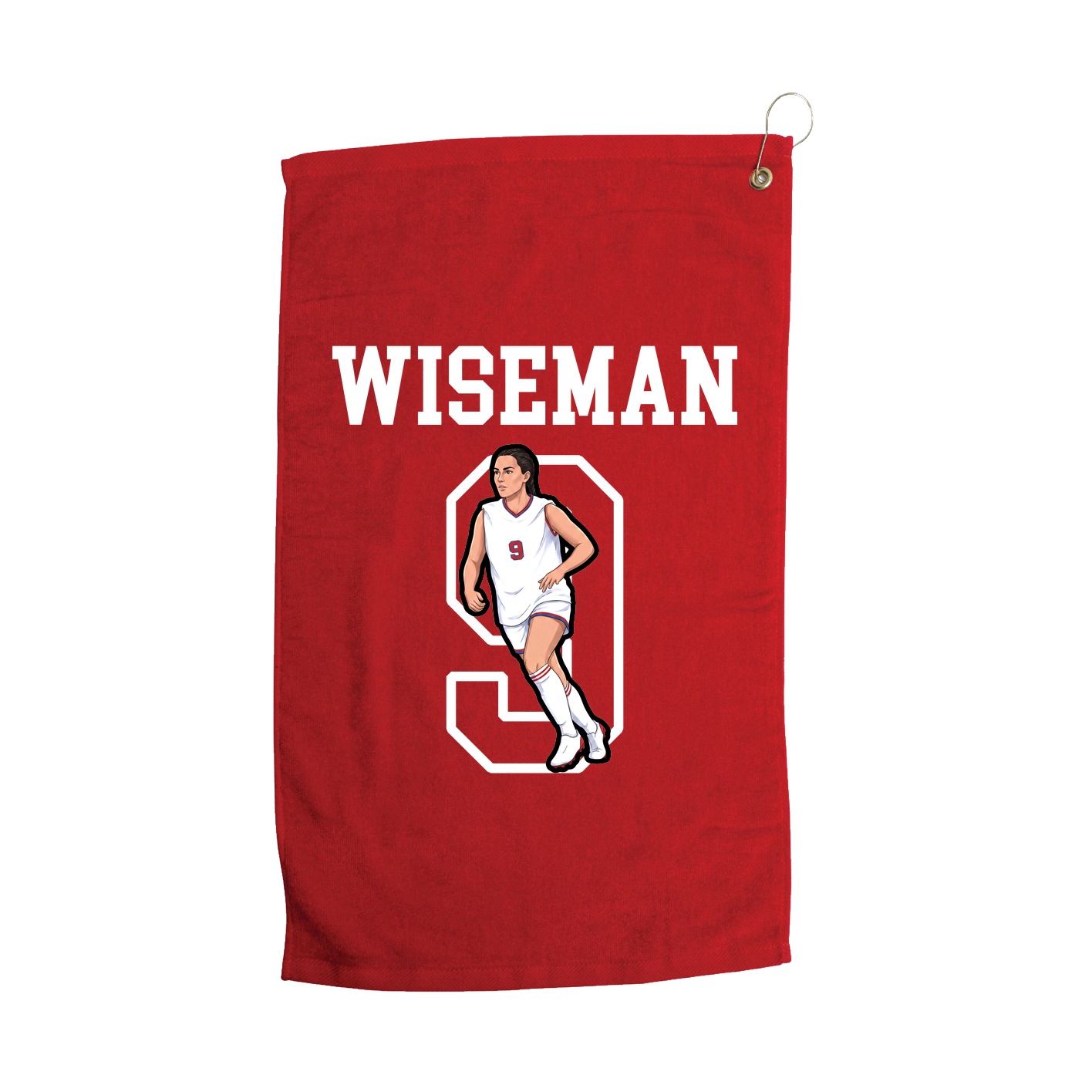 Golf Towel — Shirsey in Red