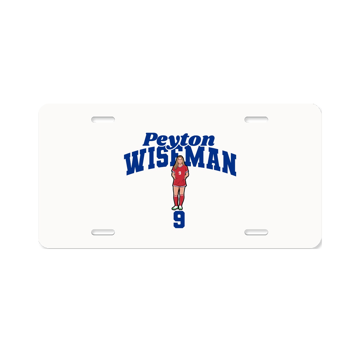 License Plate — Signature Arch in Classic