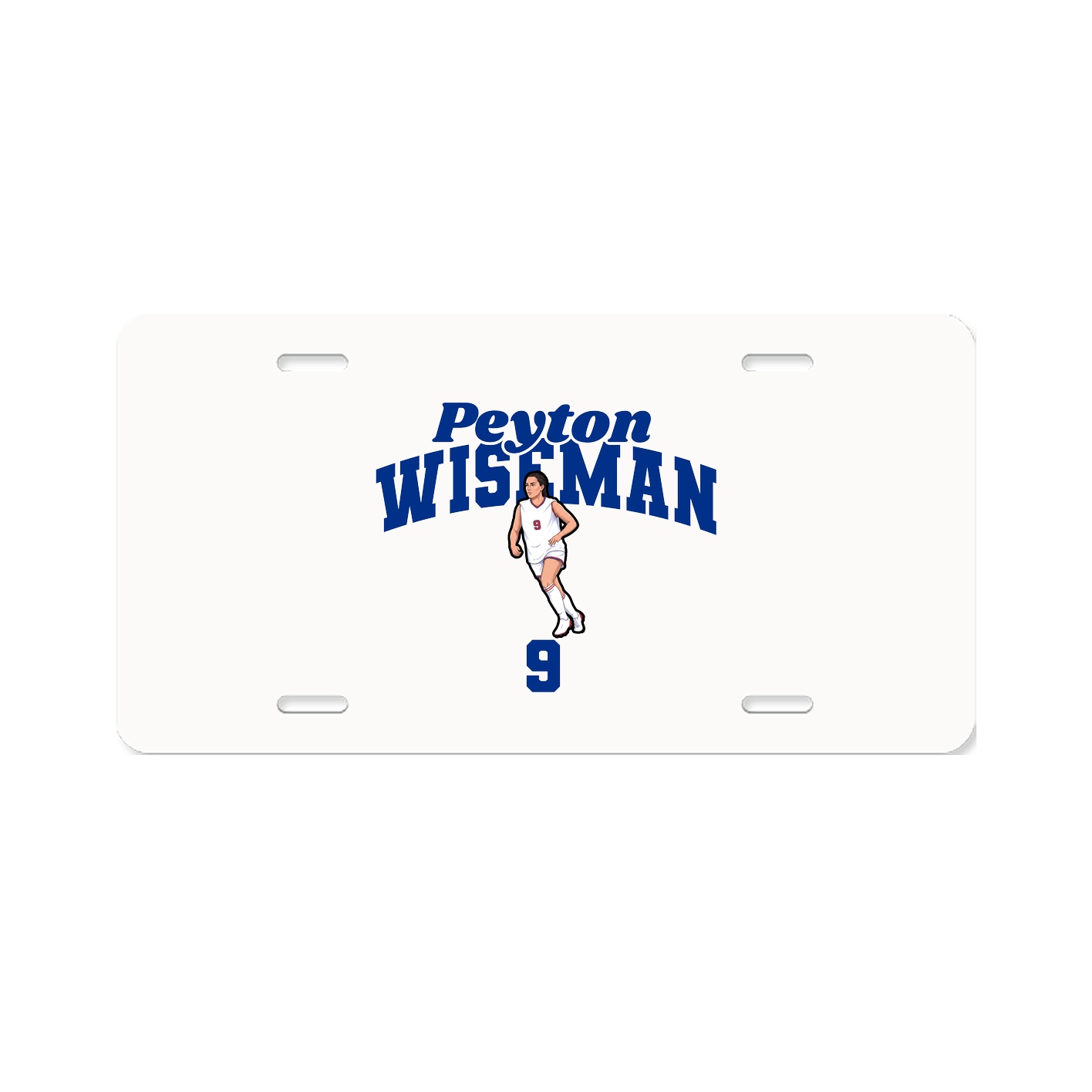 License Plate — Signature Arch in Classic