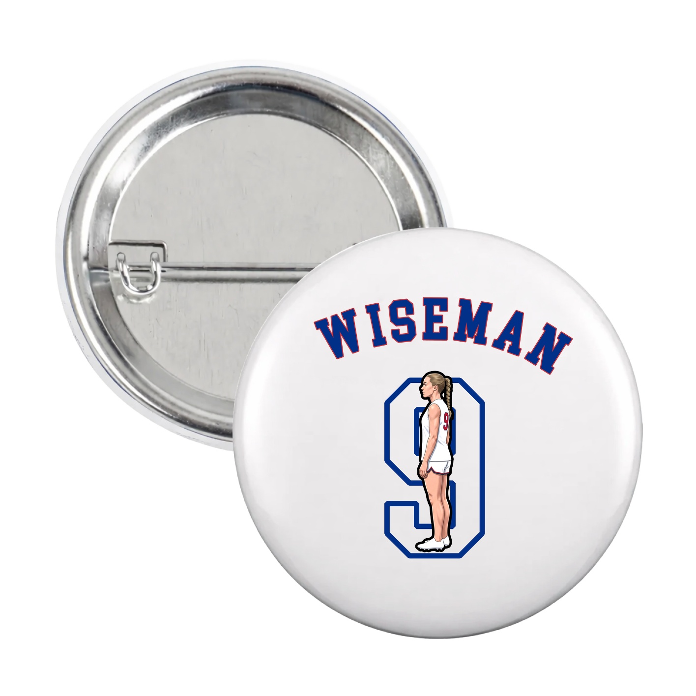 Game Day Button — Shirsey Arch in White