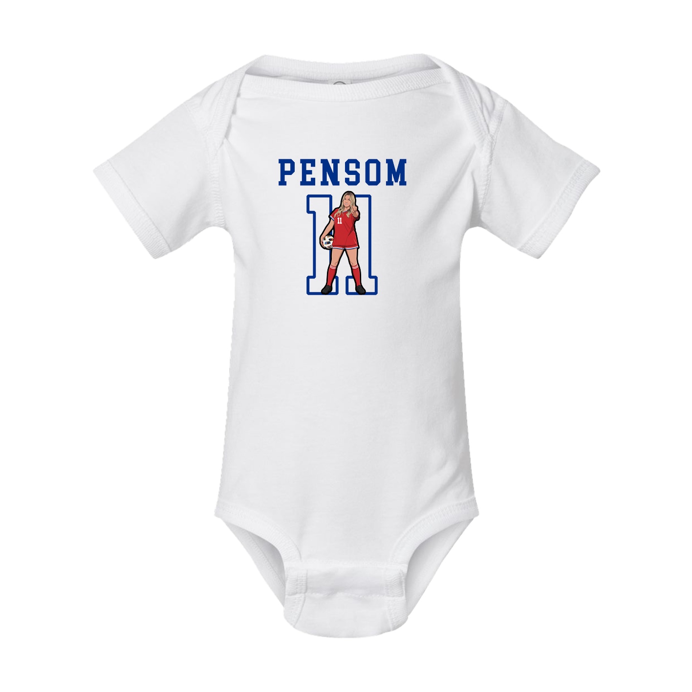 Baby Onesie — Shirsey in White