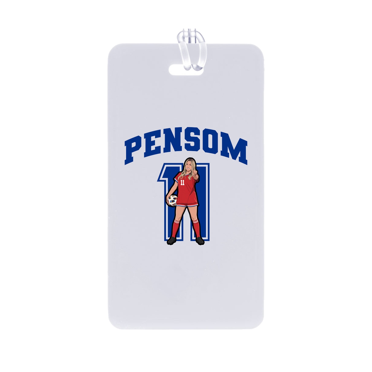 Bag Tag — Number in Classic