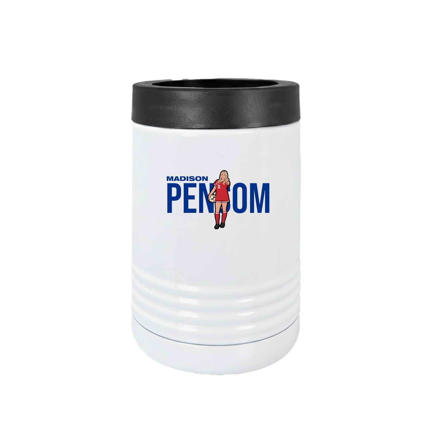 Beverage Holder — Player Name in White