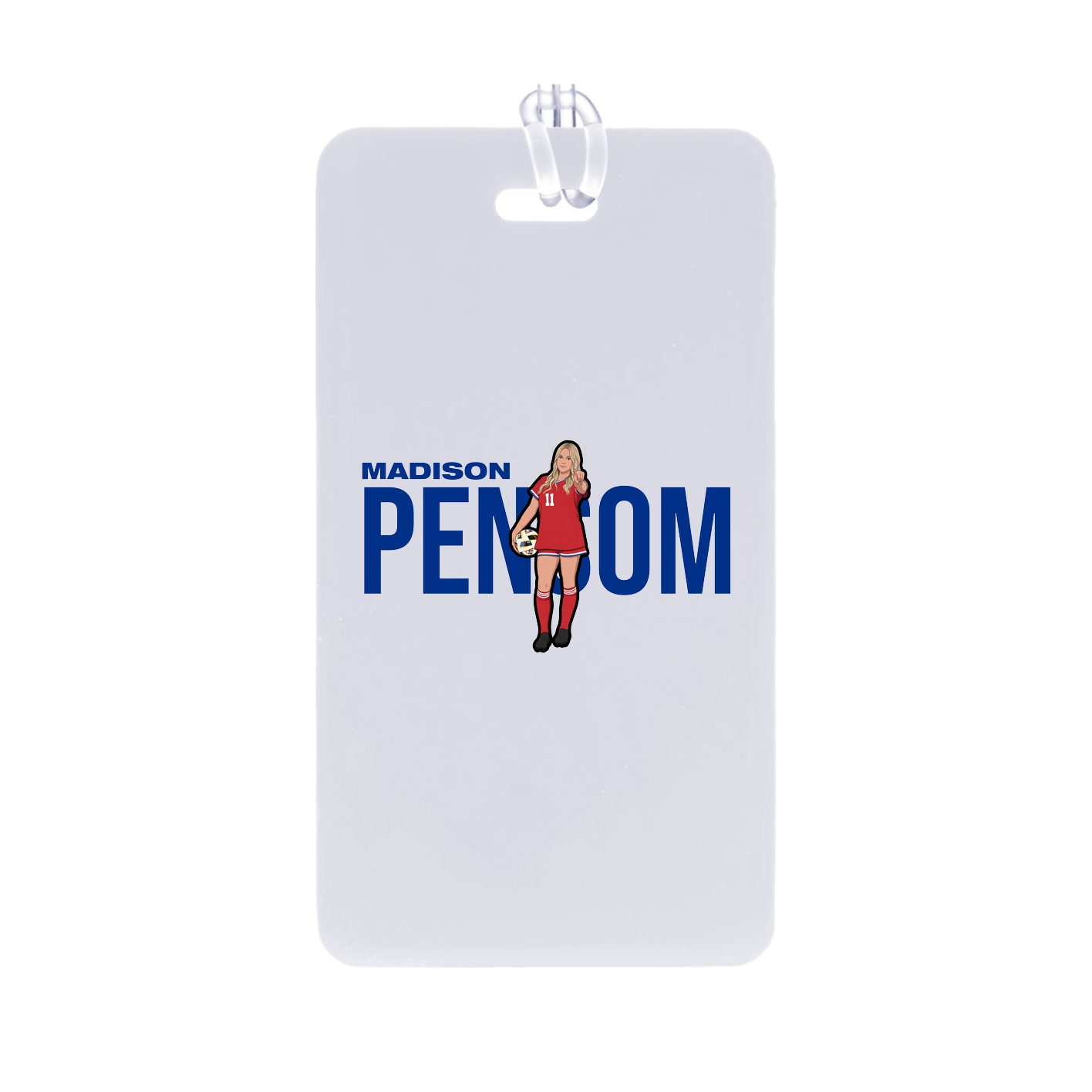 Bag Tag — Player Name in Classic