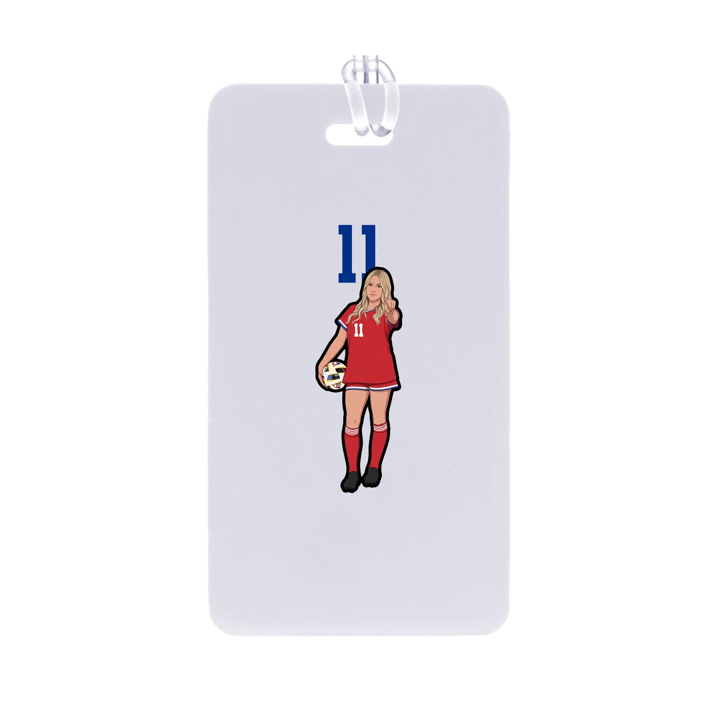 Bag Tag — Number Top in Classic