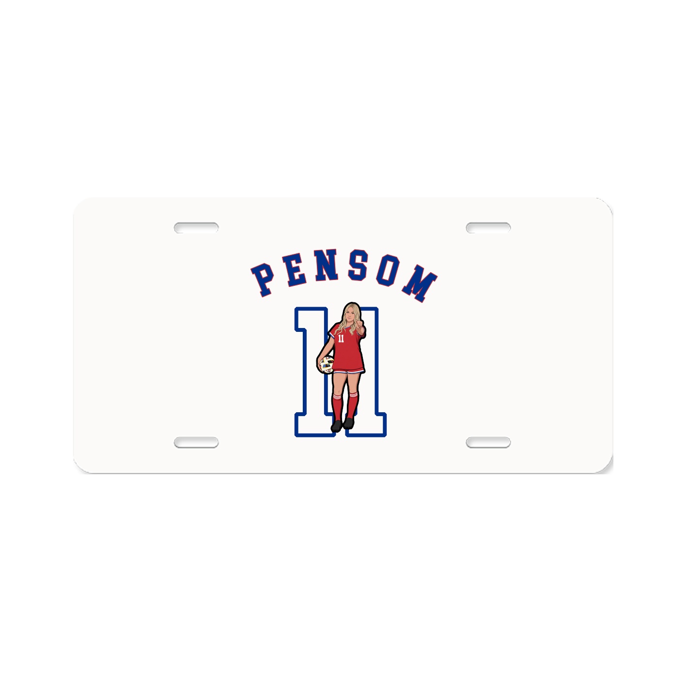 License Plate — Shirsey Arch in Classic