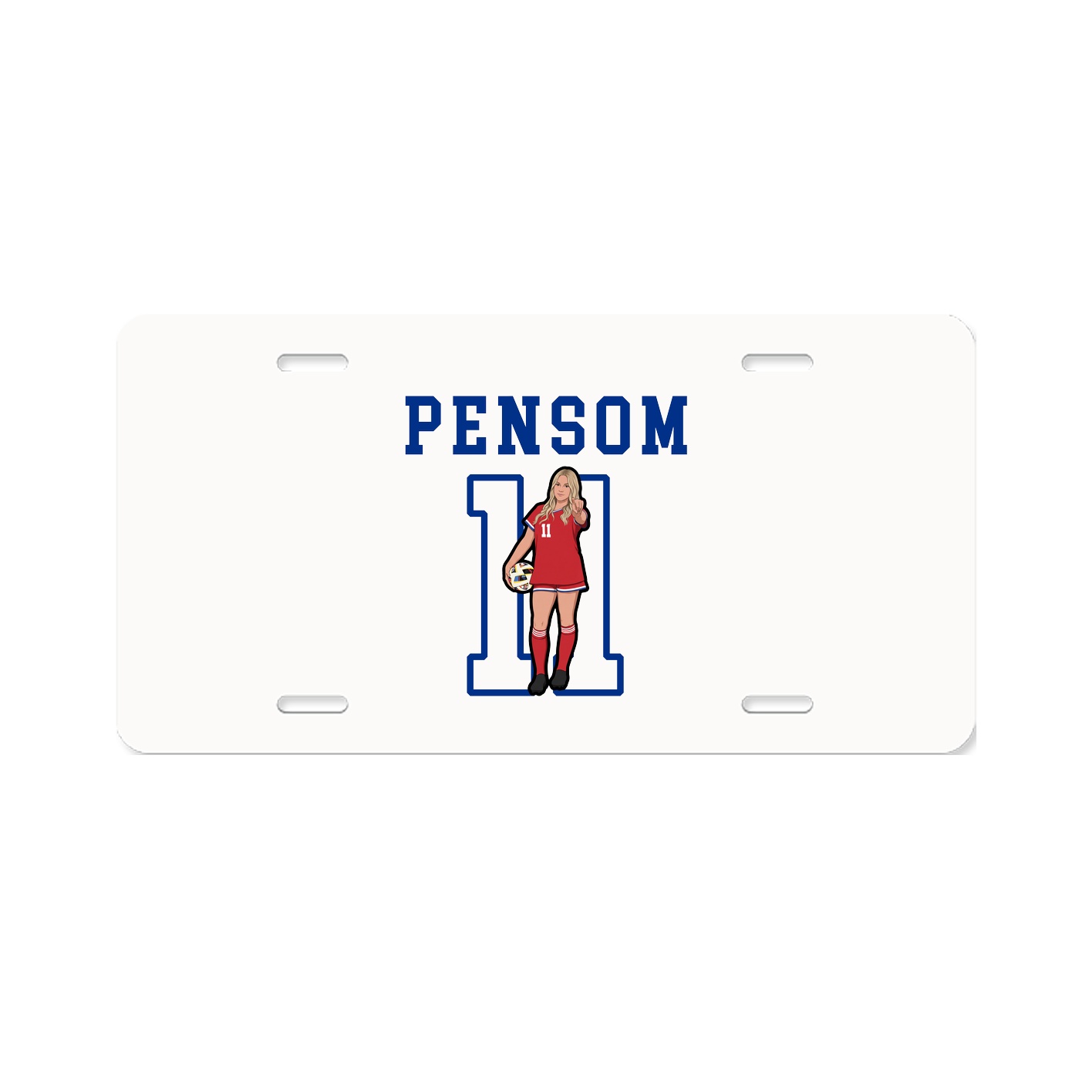 License Plate — Shirsey in Classic