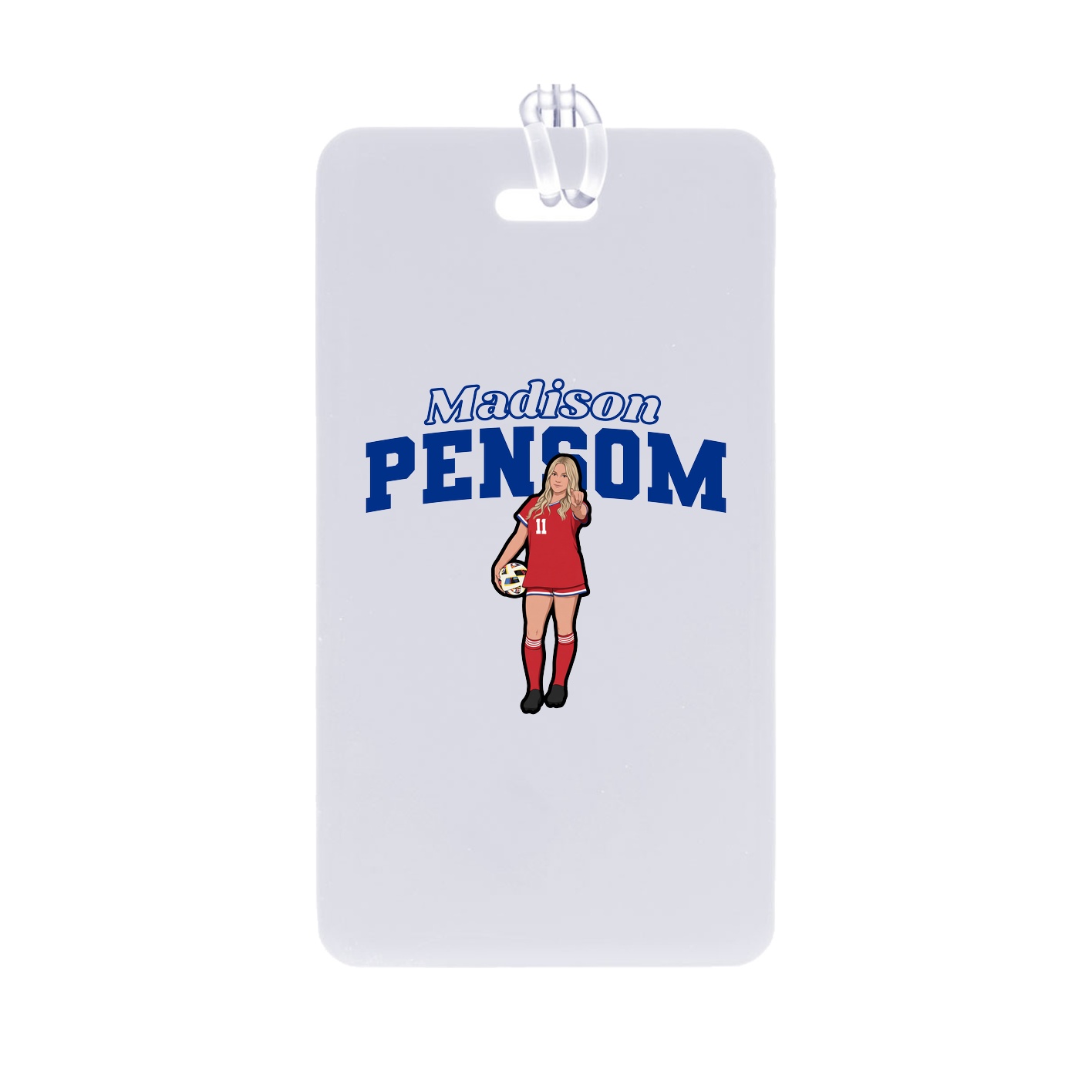 Bag Tag — Name Arch in Classic