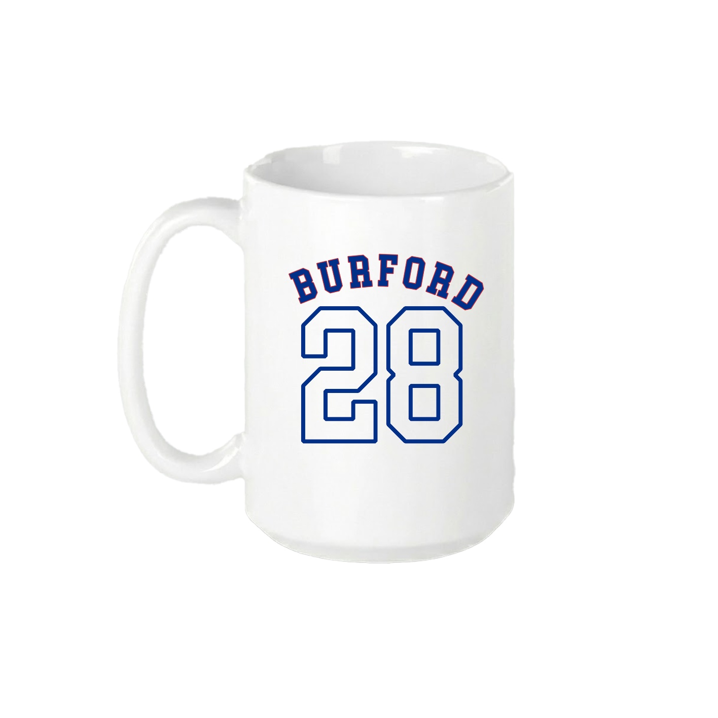 15oz Coffee Mug — Shirsey Arch in White