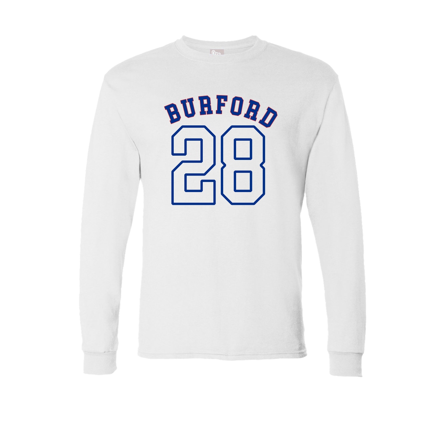 Long Sleeve Tee — Shirsey Arch in White