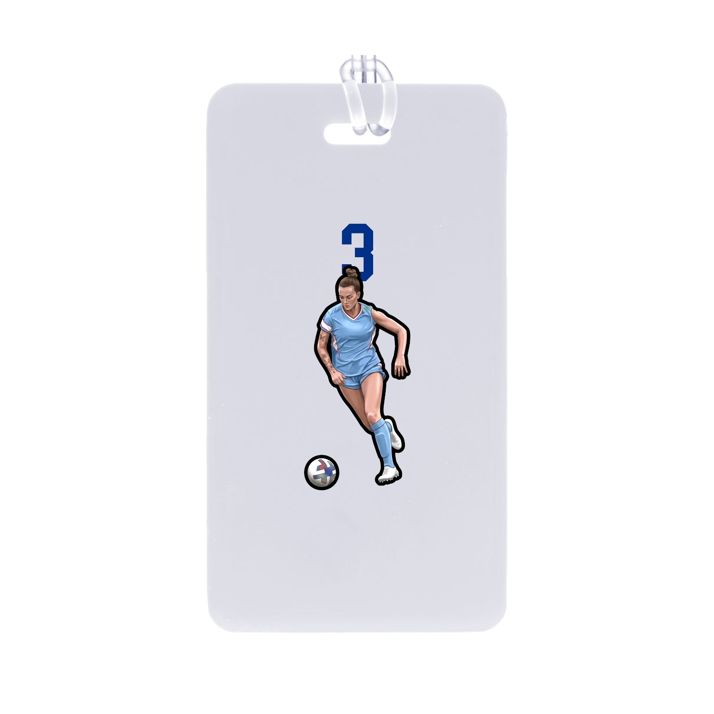 Bag Tag — Number Top in Classic