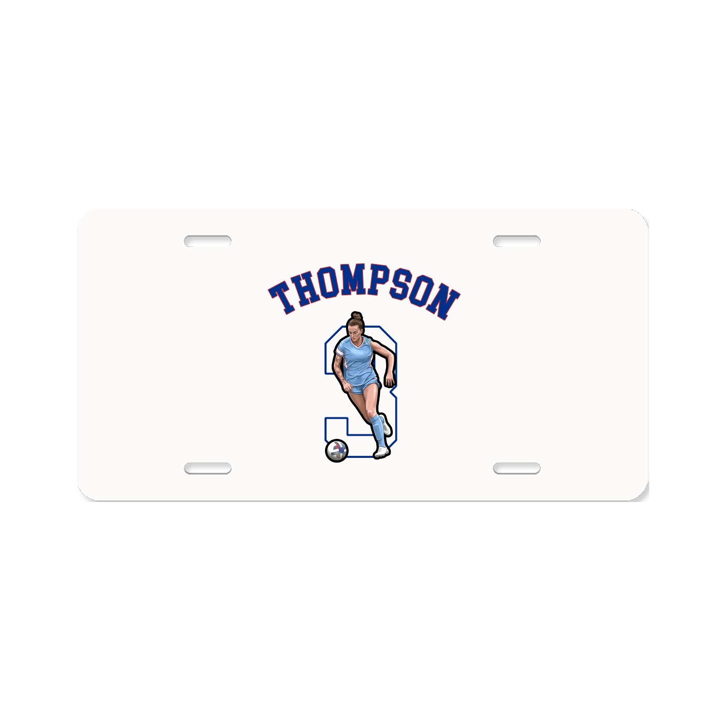 License Plate — Shirsey Arch in Classic
