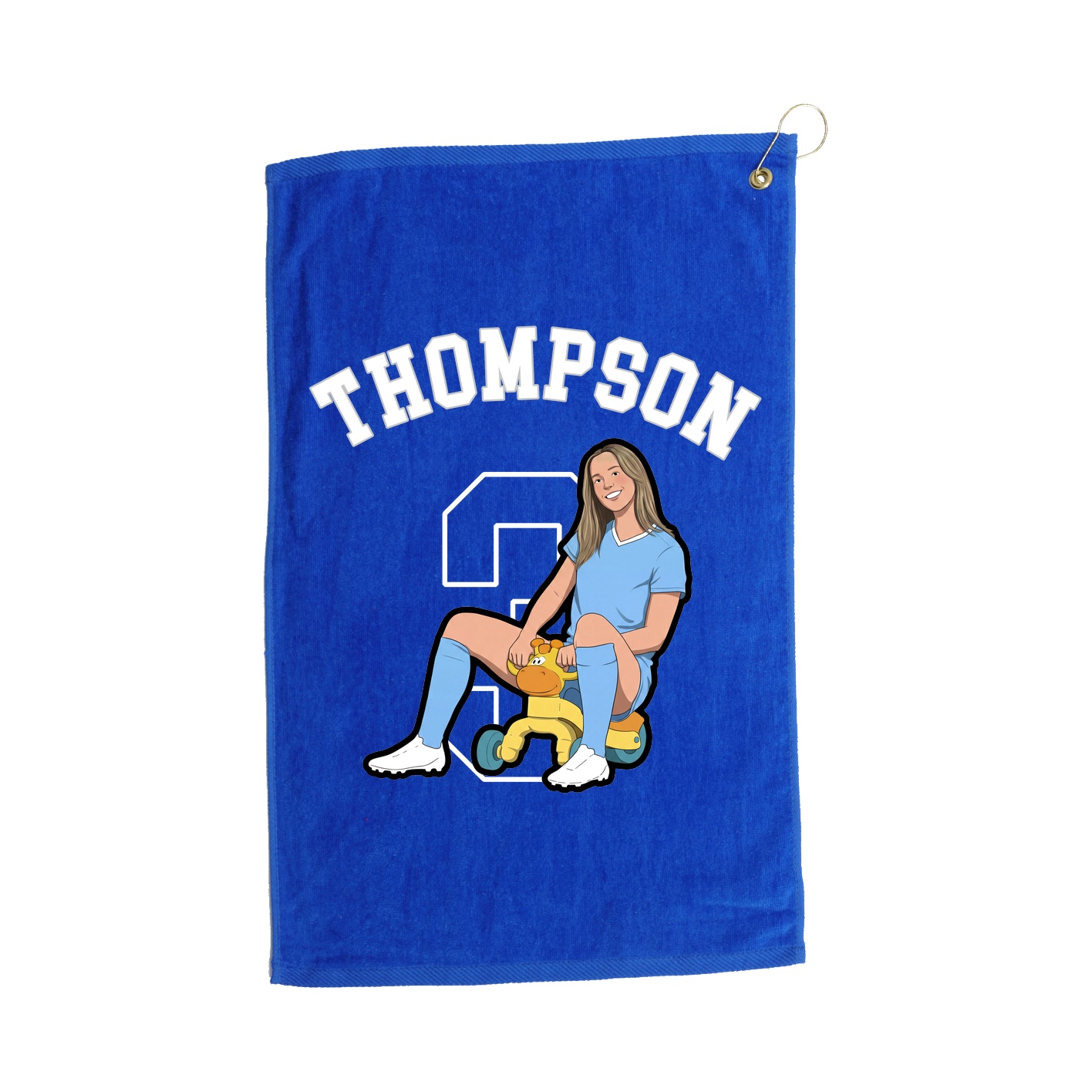 Golf Towel — Shirsey Arch in Royal