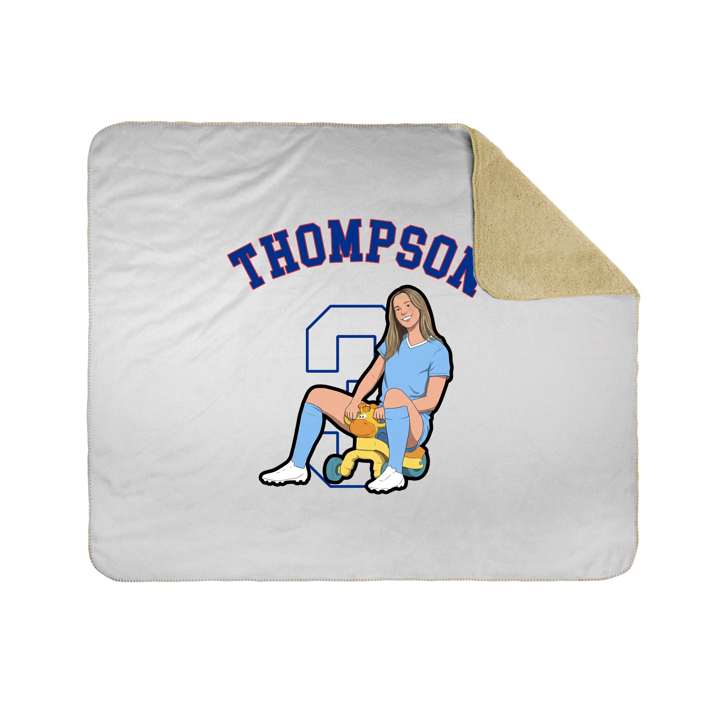 Throw Blanket — Shirsey Arch in White