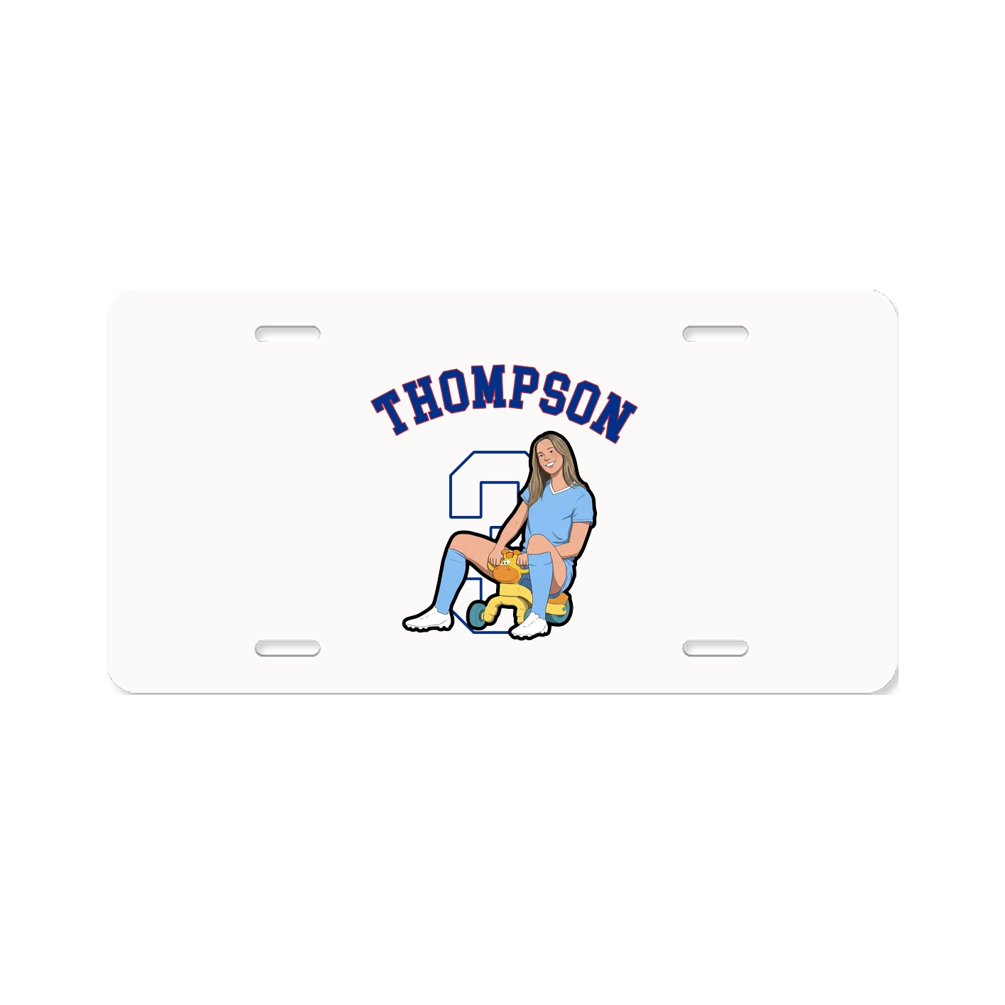 License Plate — Shirsey Arch in Classic