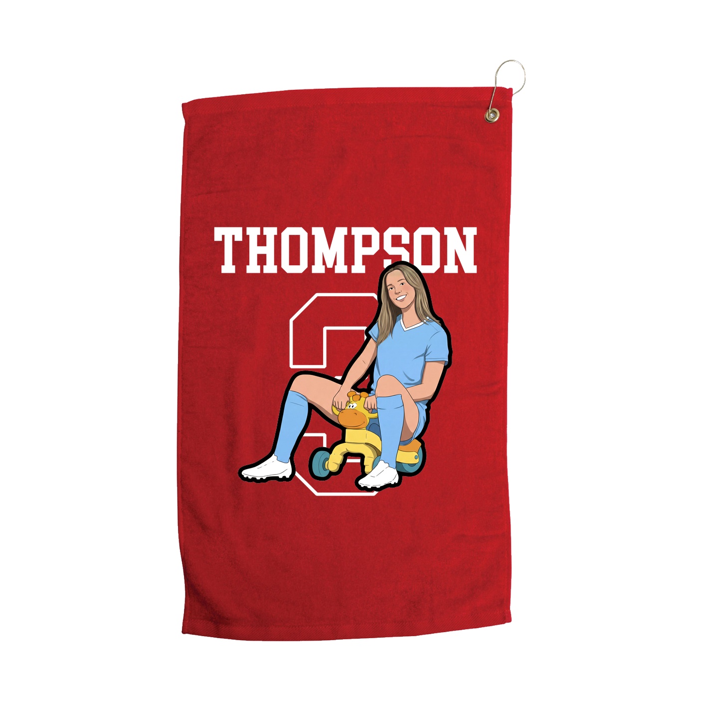 Golf Towel — Shirsey in Red