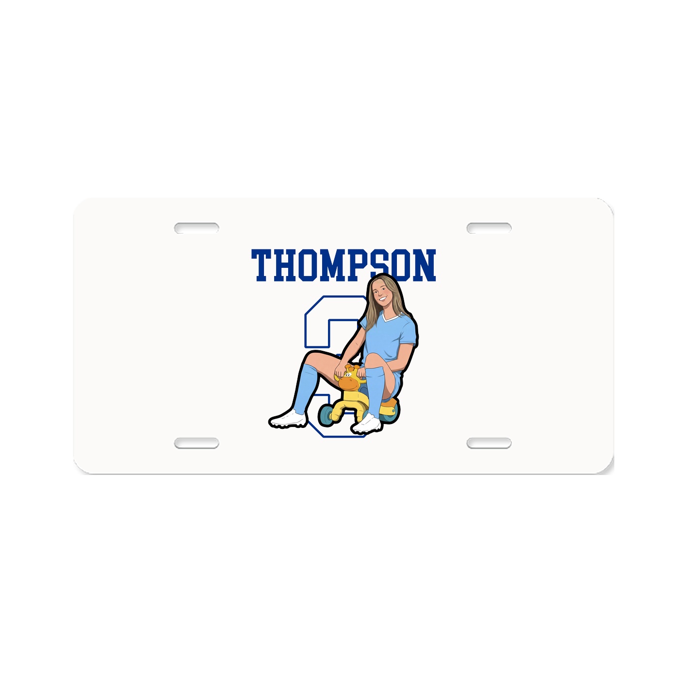 License Plate — Shirsey in Classic
