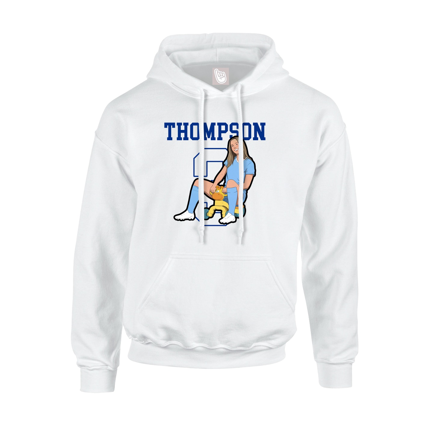 Youth Hoodie — Shirsey in White