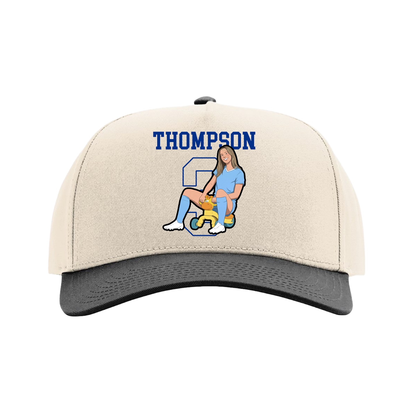 Full Fabric Five-Panel Champ Cap