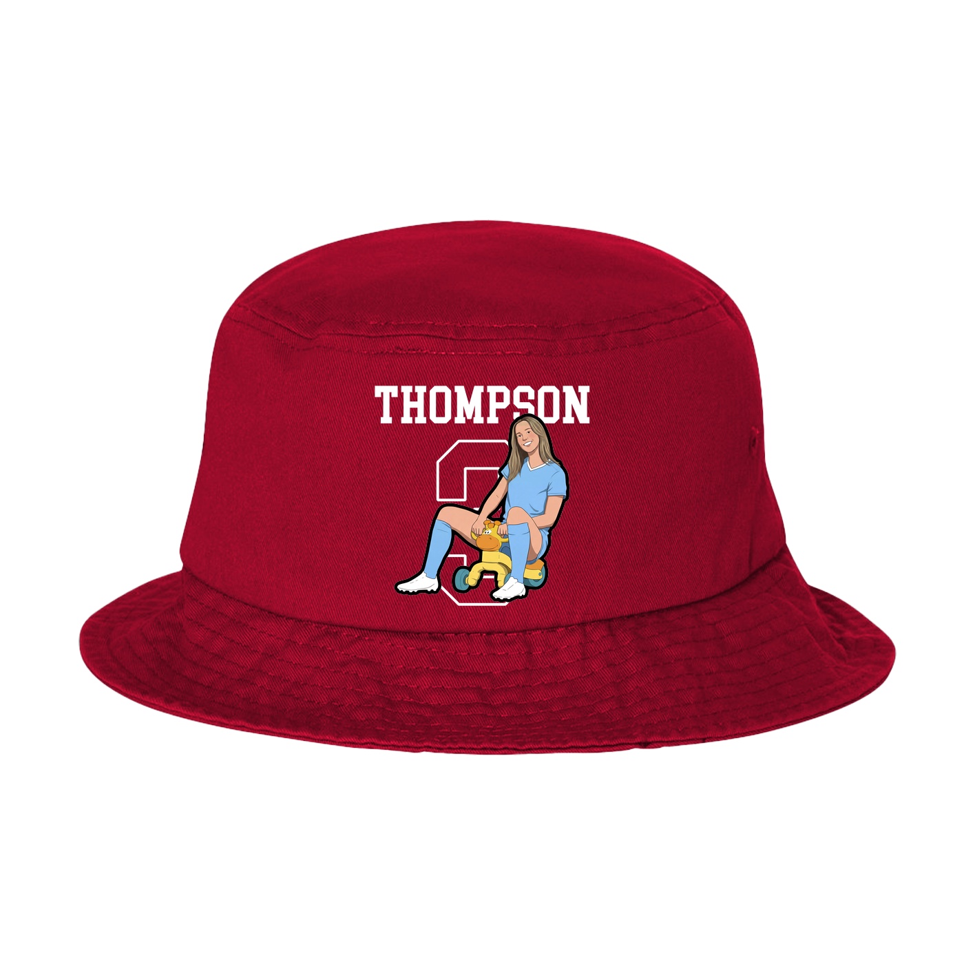Bucket Cap — Shirsey in Red