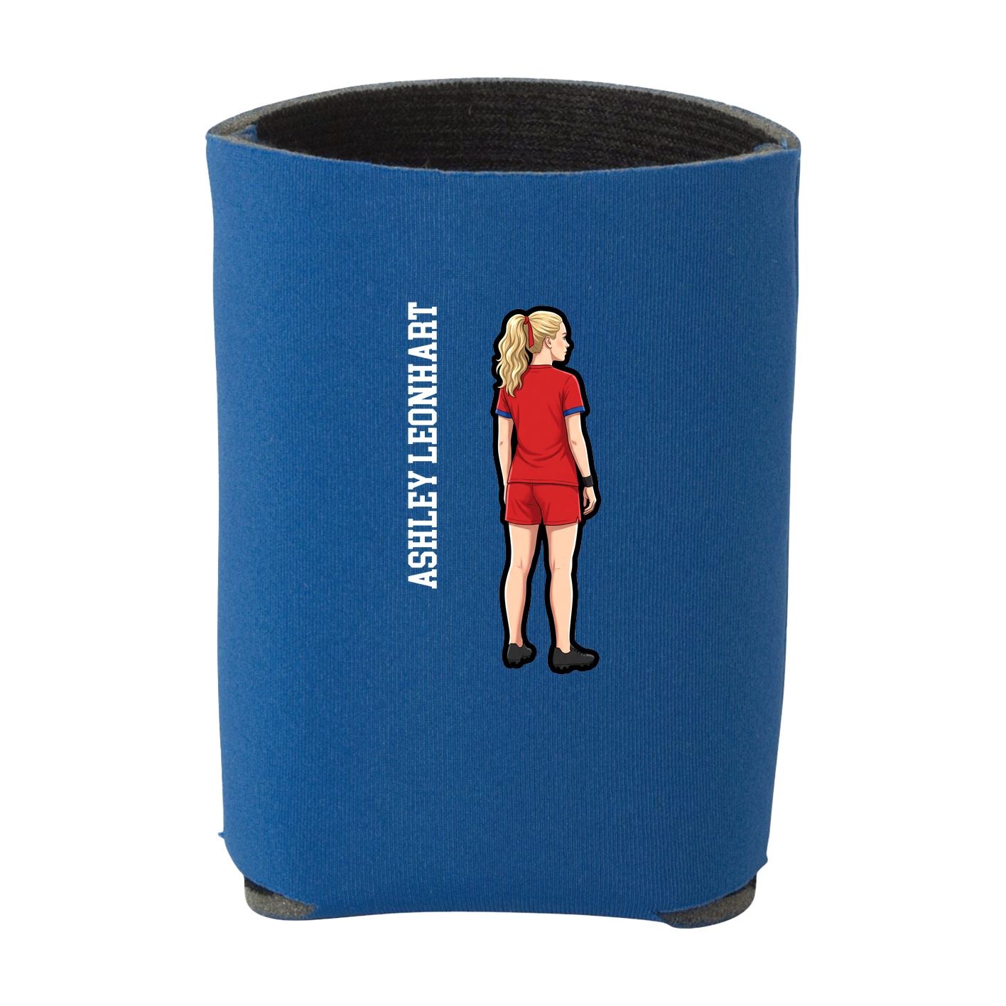 Can Holder — Name Vertical in Royal