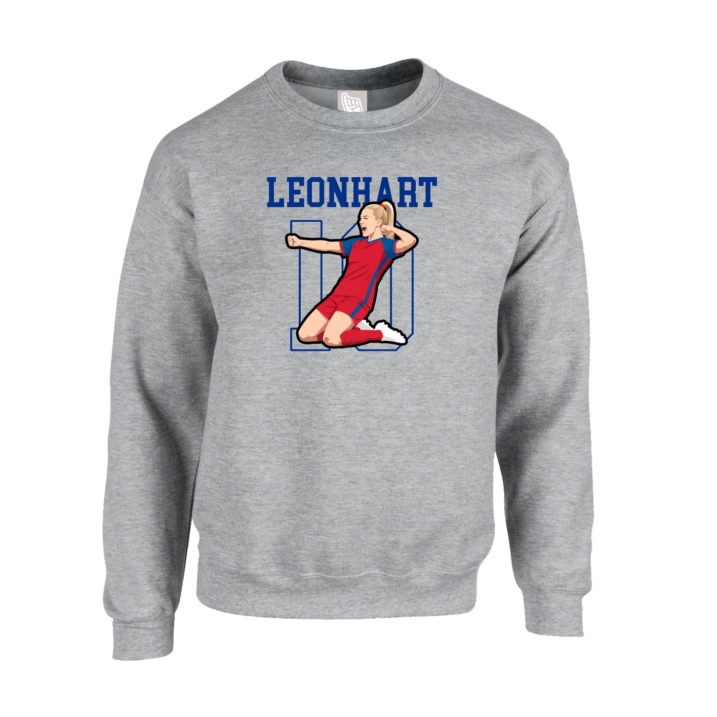 Fleece Crew — Shirsey in Grey